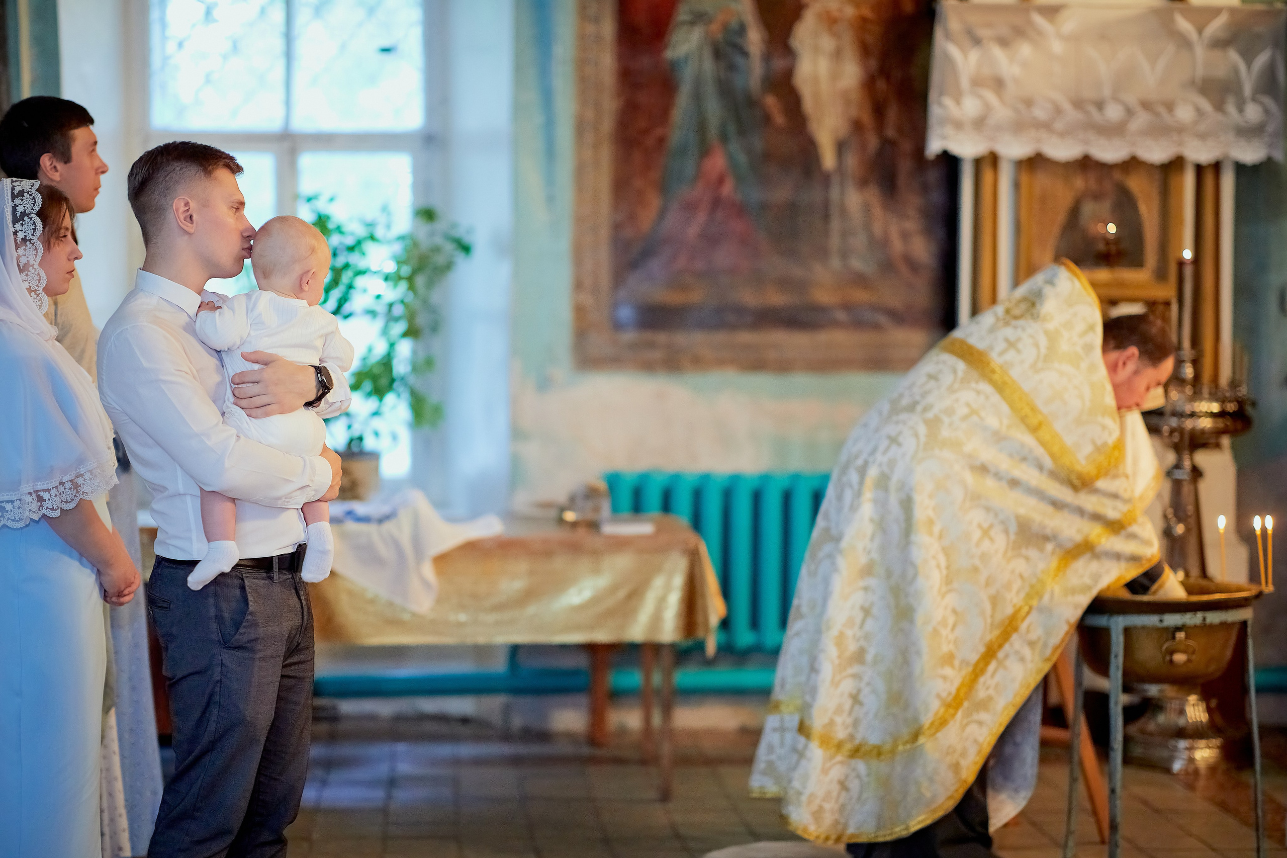 Крещение Егорушки. Семейный и детский фотограф в Ярославле Юлия Галашина