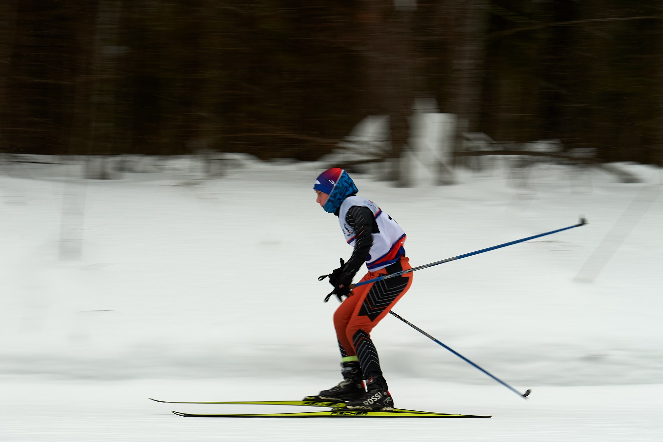 Всероссийские соревнования по лыжным гонкам «Пионерская правда». Ижевс. Спортивный репортажный фотограф в Ижевске Сергей Мерзляков