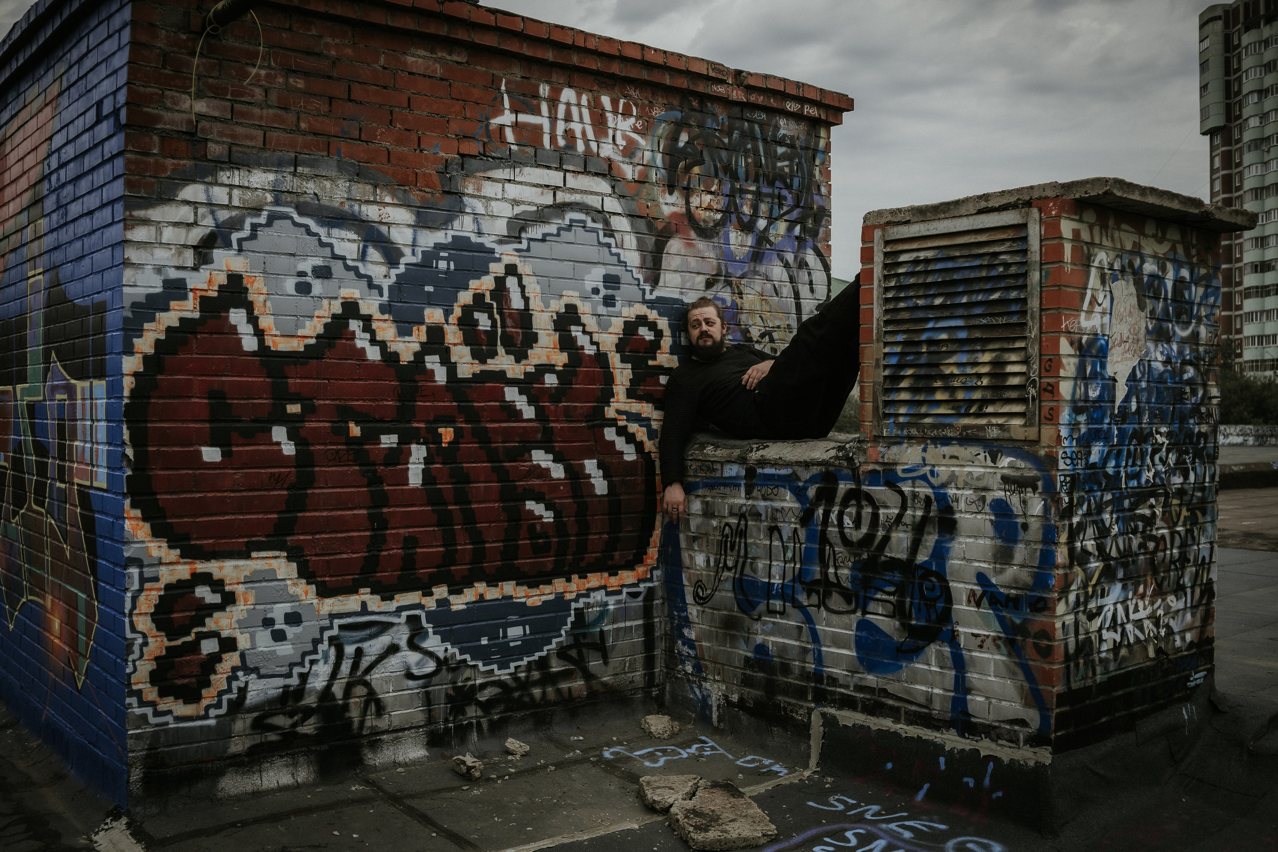 Павел. Граффити. Фотограф Регина Крикунова г. Красноярск