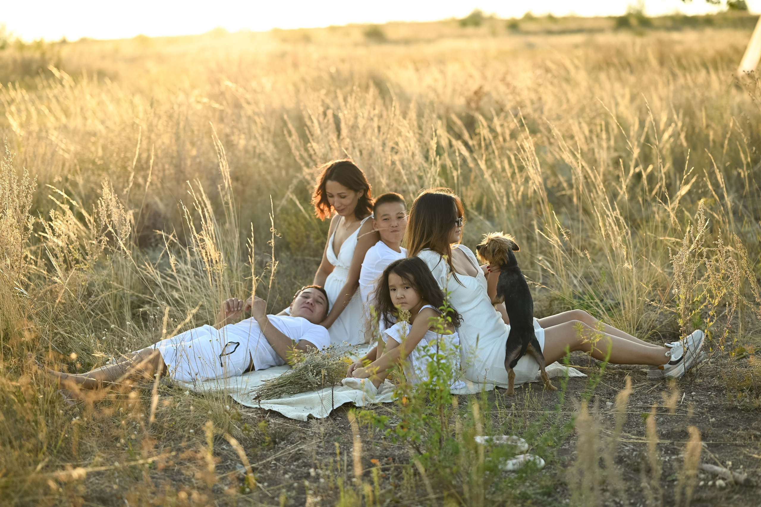 Семья Джаманкуловых. Семейный, женский и детский фотограф в Саратове Айгуль Дюсенбаева