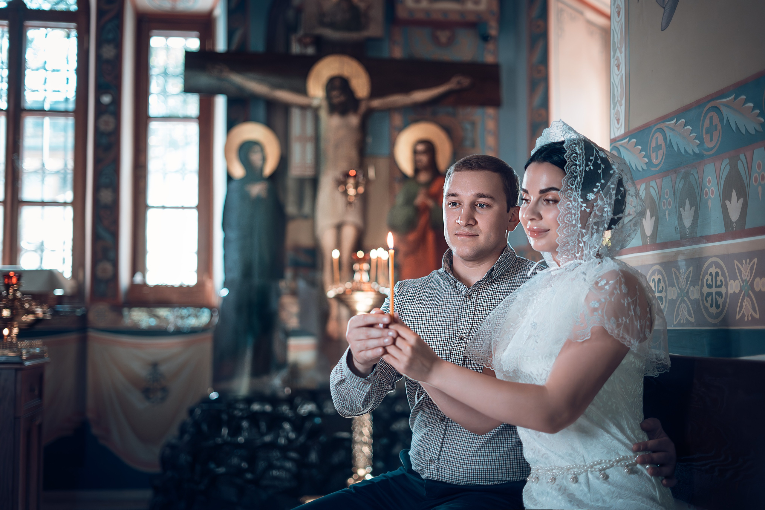 Таинство Венчания Екатерины и Антона