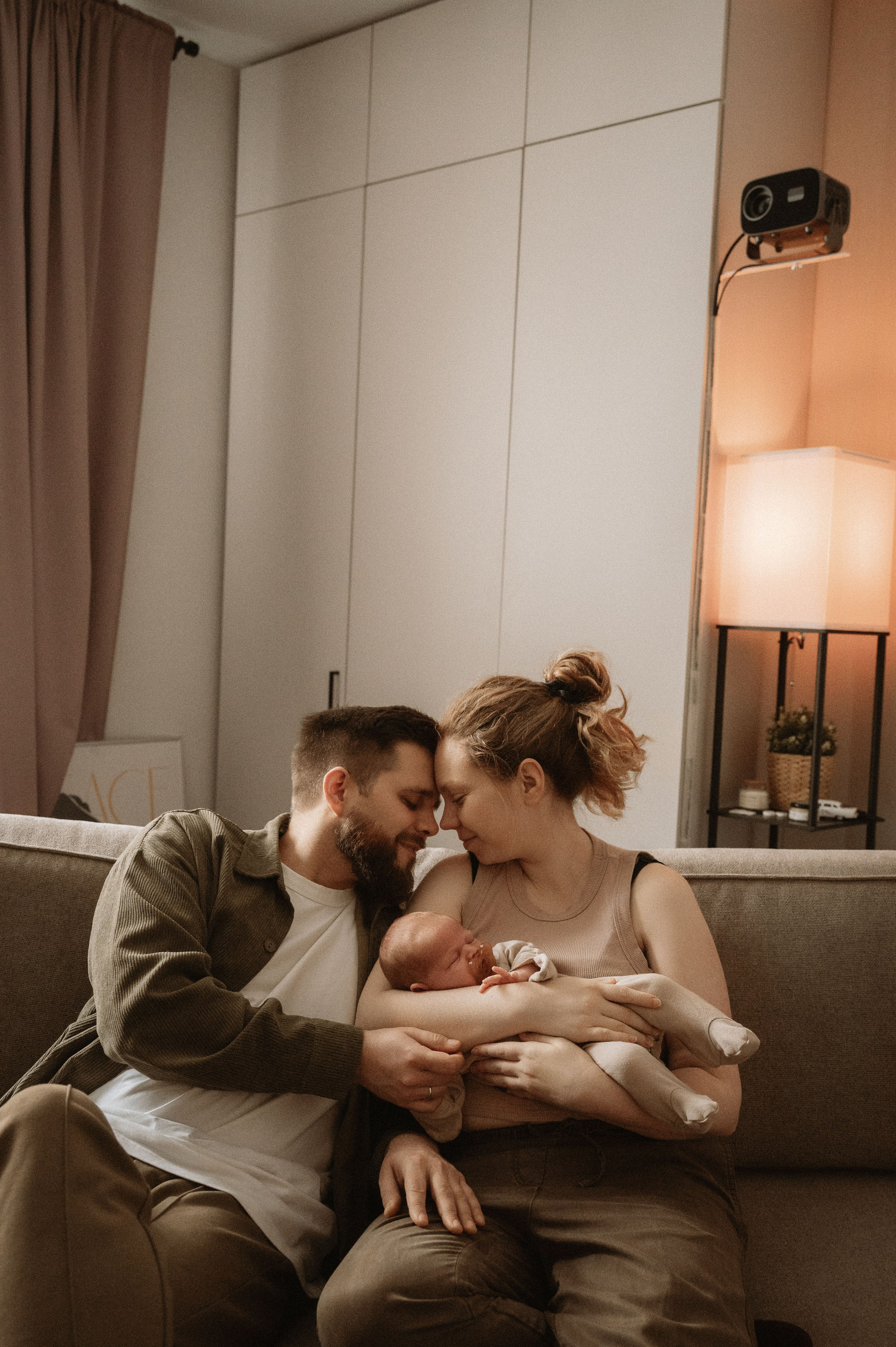 Лизавета, Никита и Мирослава. Фотограф беременности и семьи, домашние съемки, Ньюборн