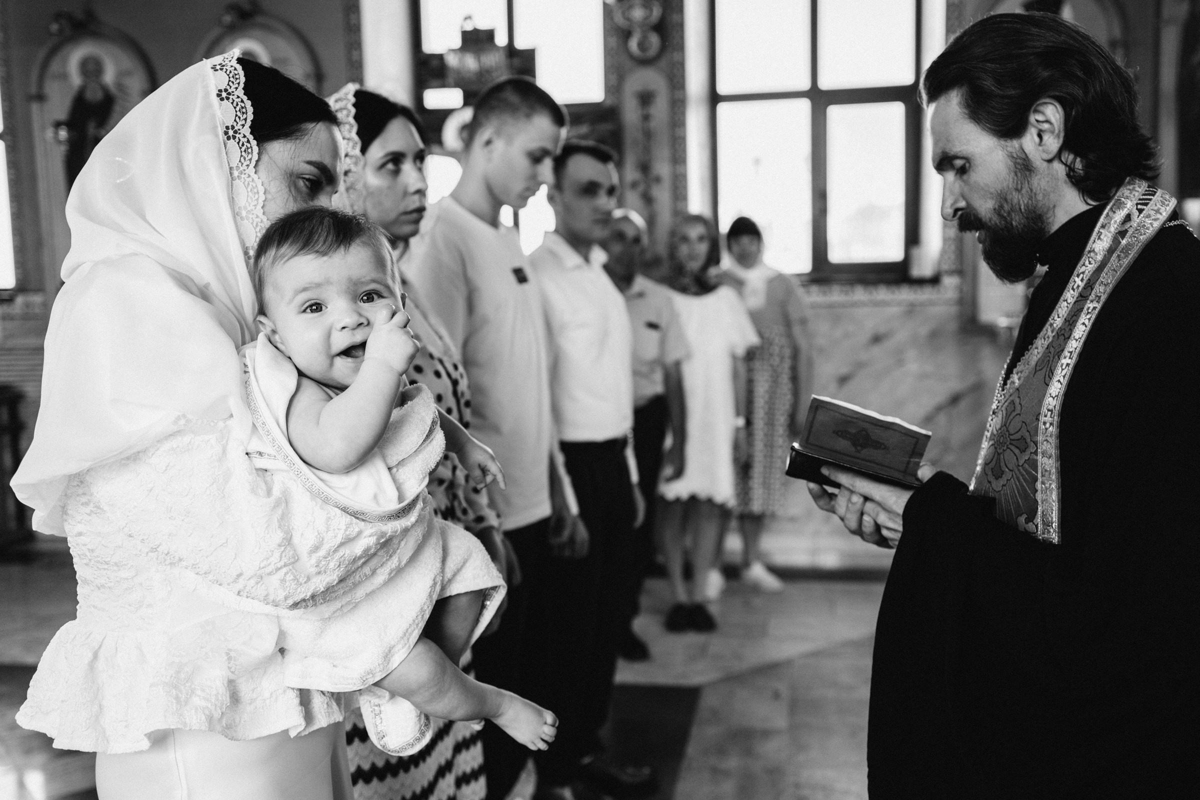 Крещение Тимофея. Семейный фотограф в Волгодонске Краченцева Анна