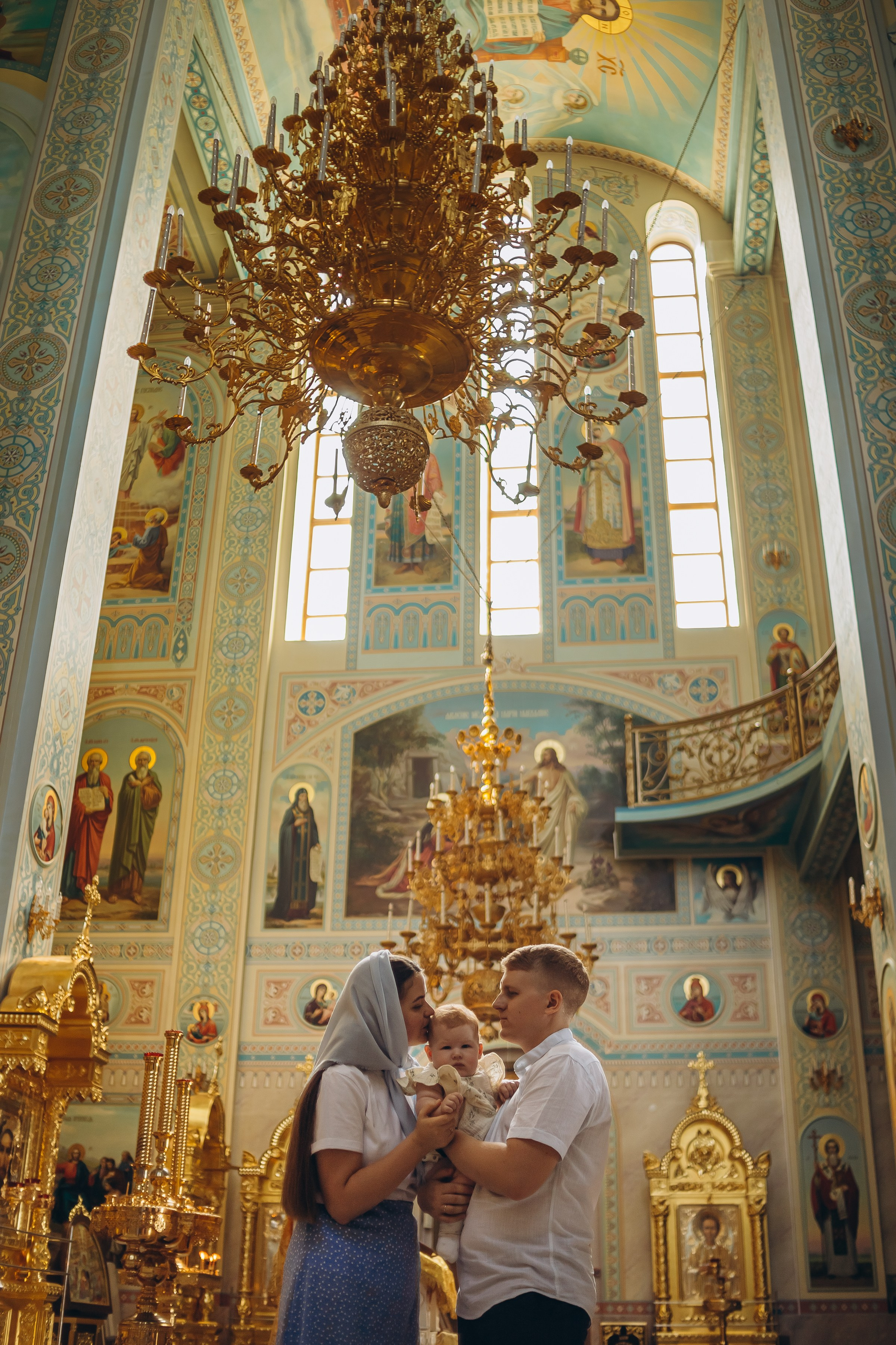Крещение Надежды. Семейный фотограф в Волгодонске Краченцева Анна