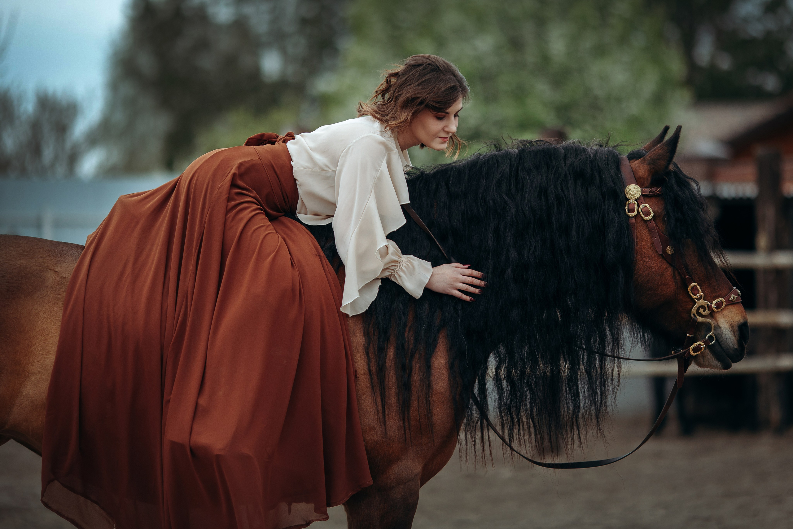 Евгения и Халветта. Анна Молчанова конный фотограф в Тюмени | фотосессии с лошадьми Тюмень