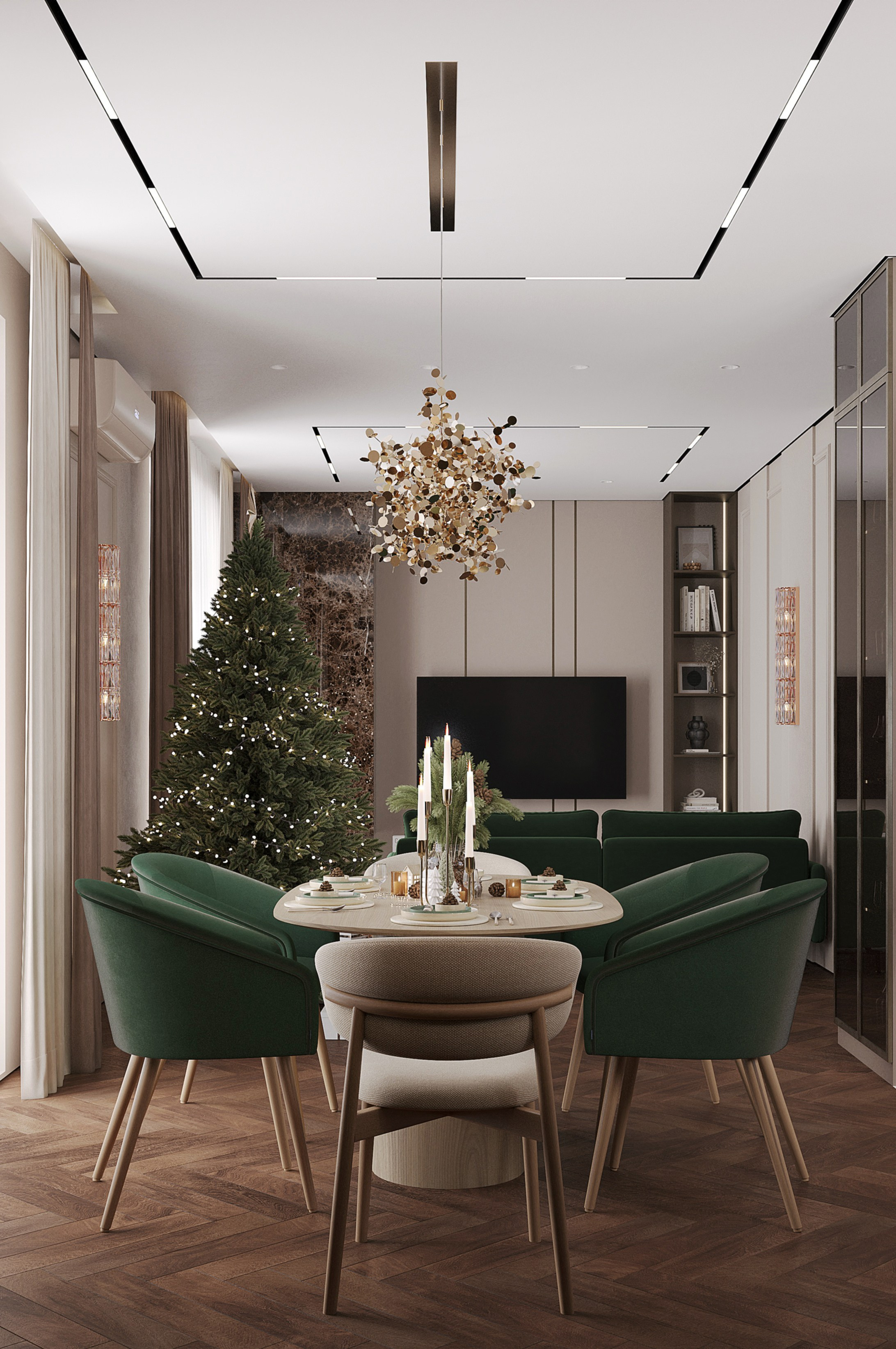 Проект Дома Казань. Студия дизайна интерьера Лактионовой Елены