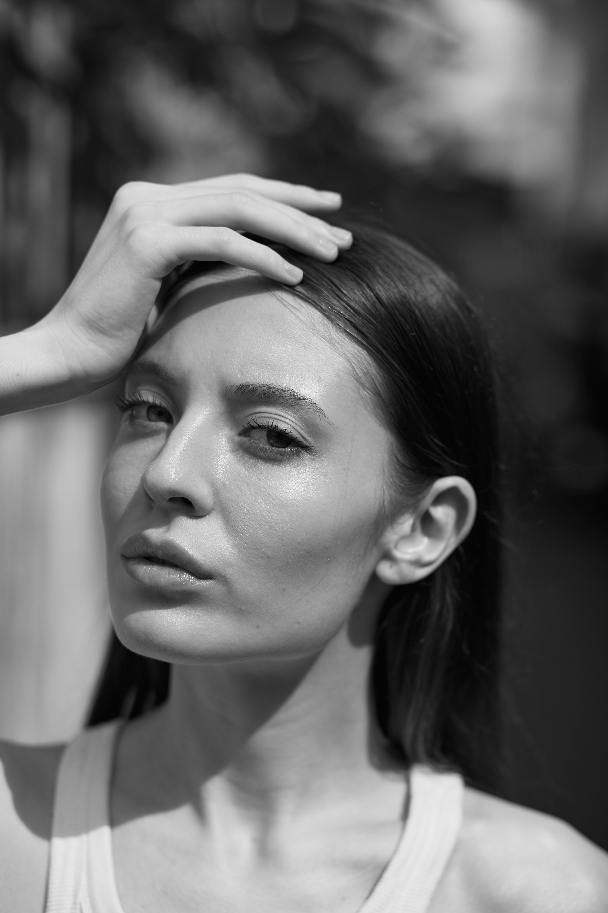 Model tests. Portrait and business photographer in Moscow Andrey Nikolsky