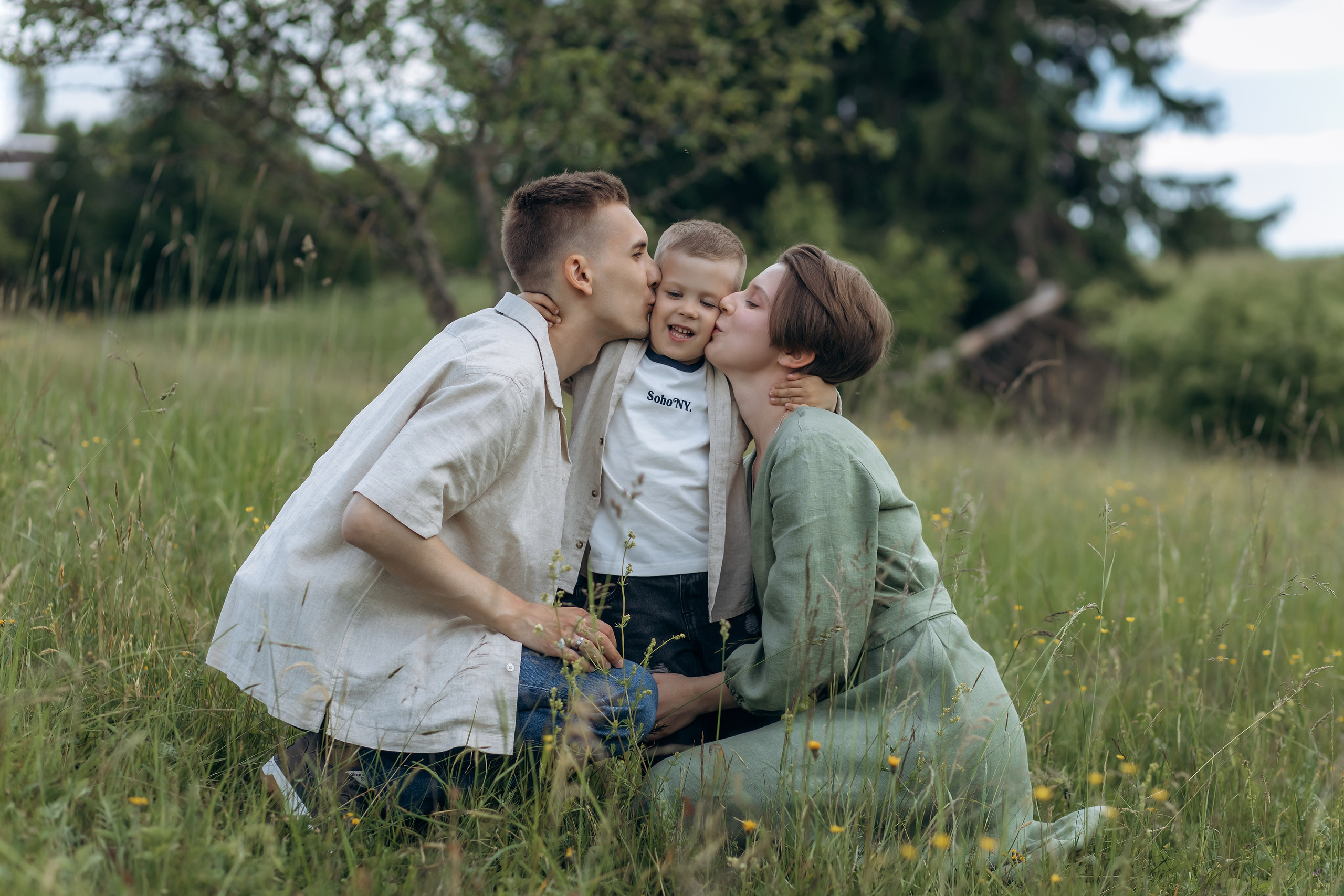 Семейная. Фотограф на крещении и венчании Елена Плинер, Псков и Псковская область