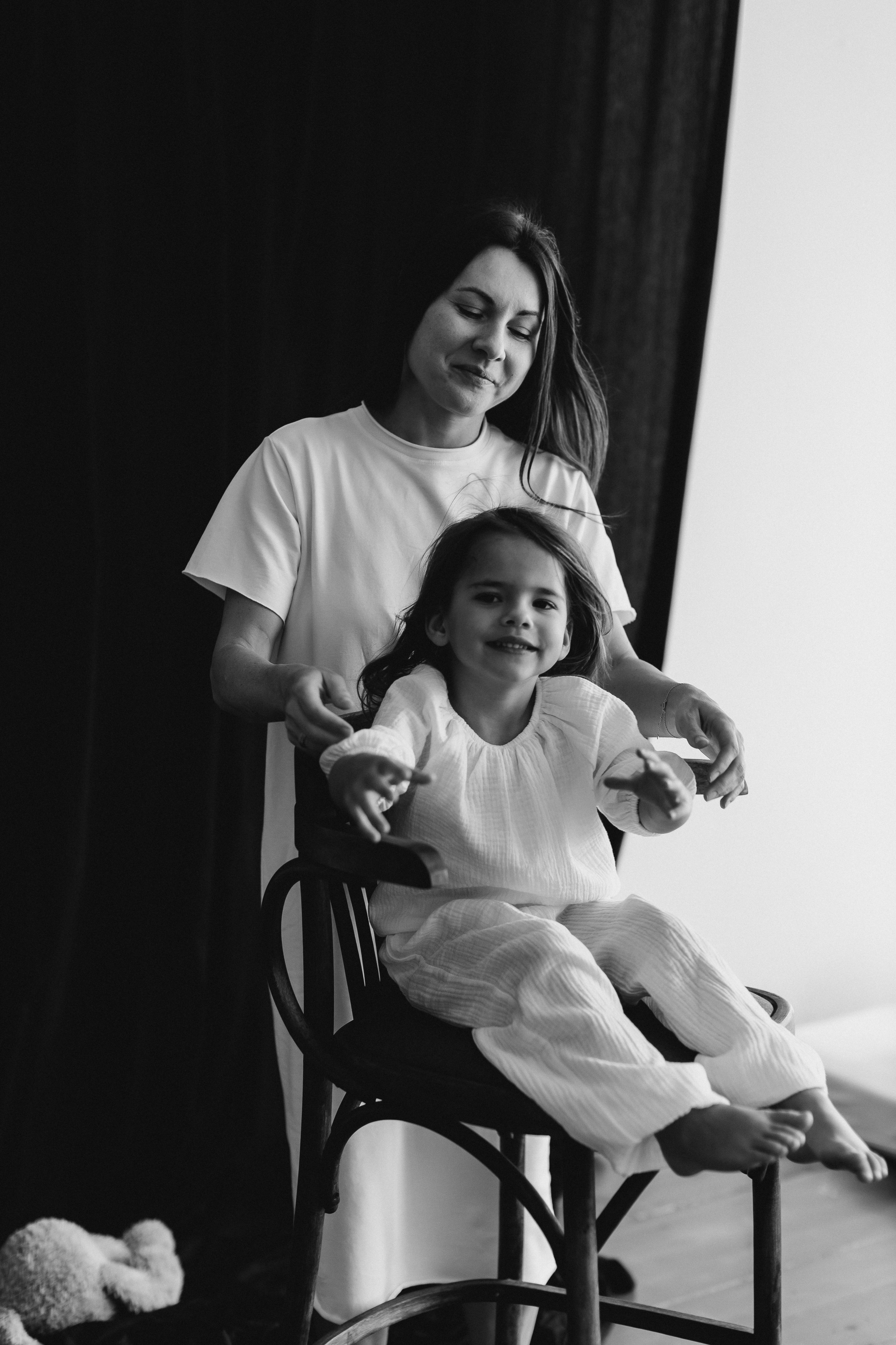 Мама и девочки. Евгения Пелипас