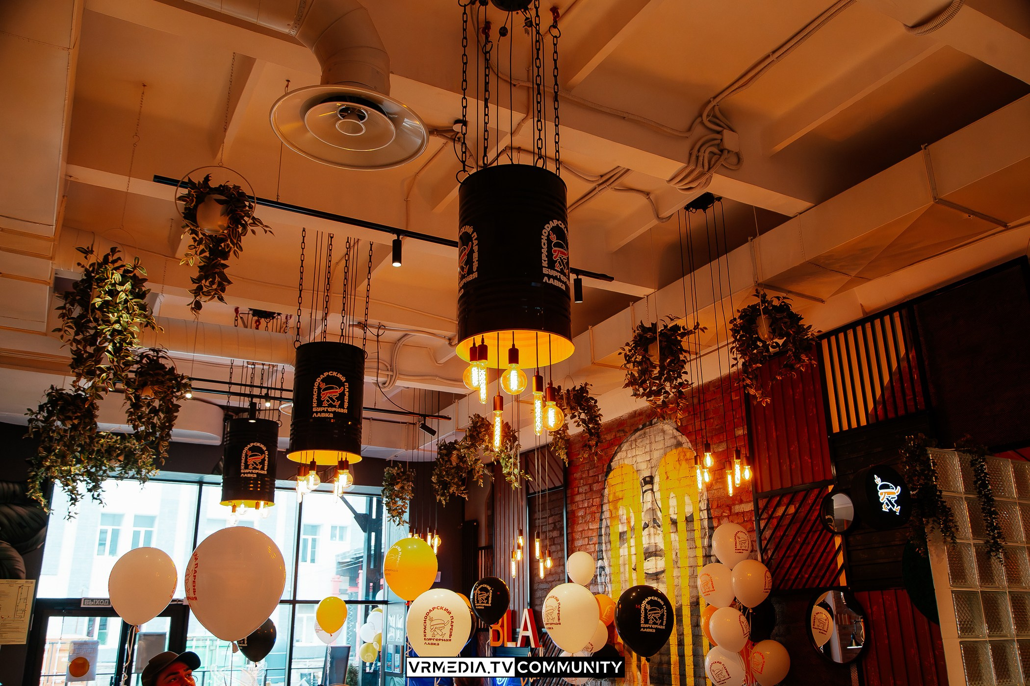 Открытие бургерной лавки «Краснодарский парень»