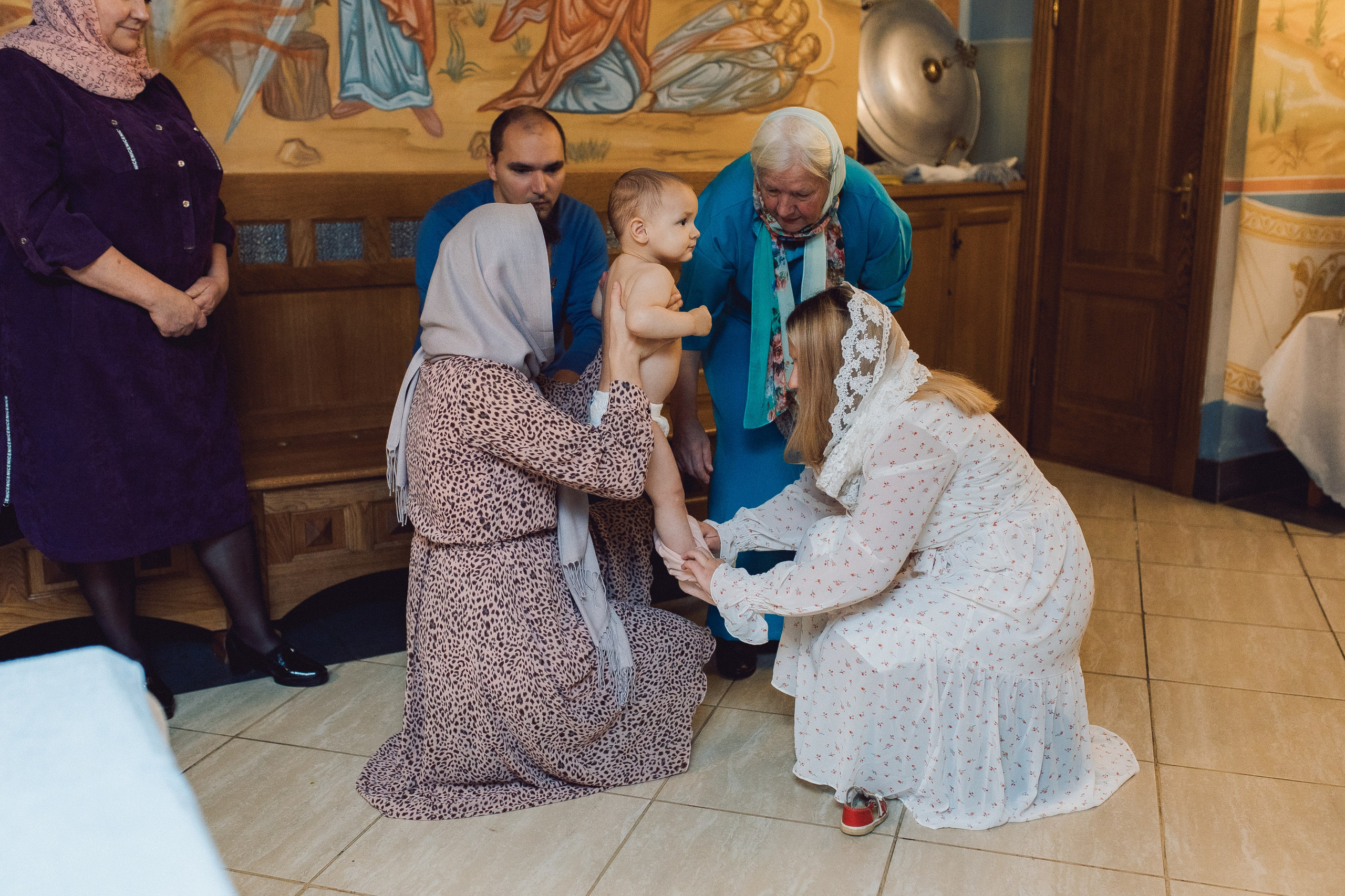 Крещение в Троицком соборе