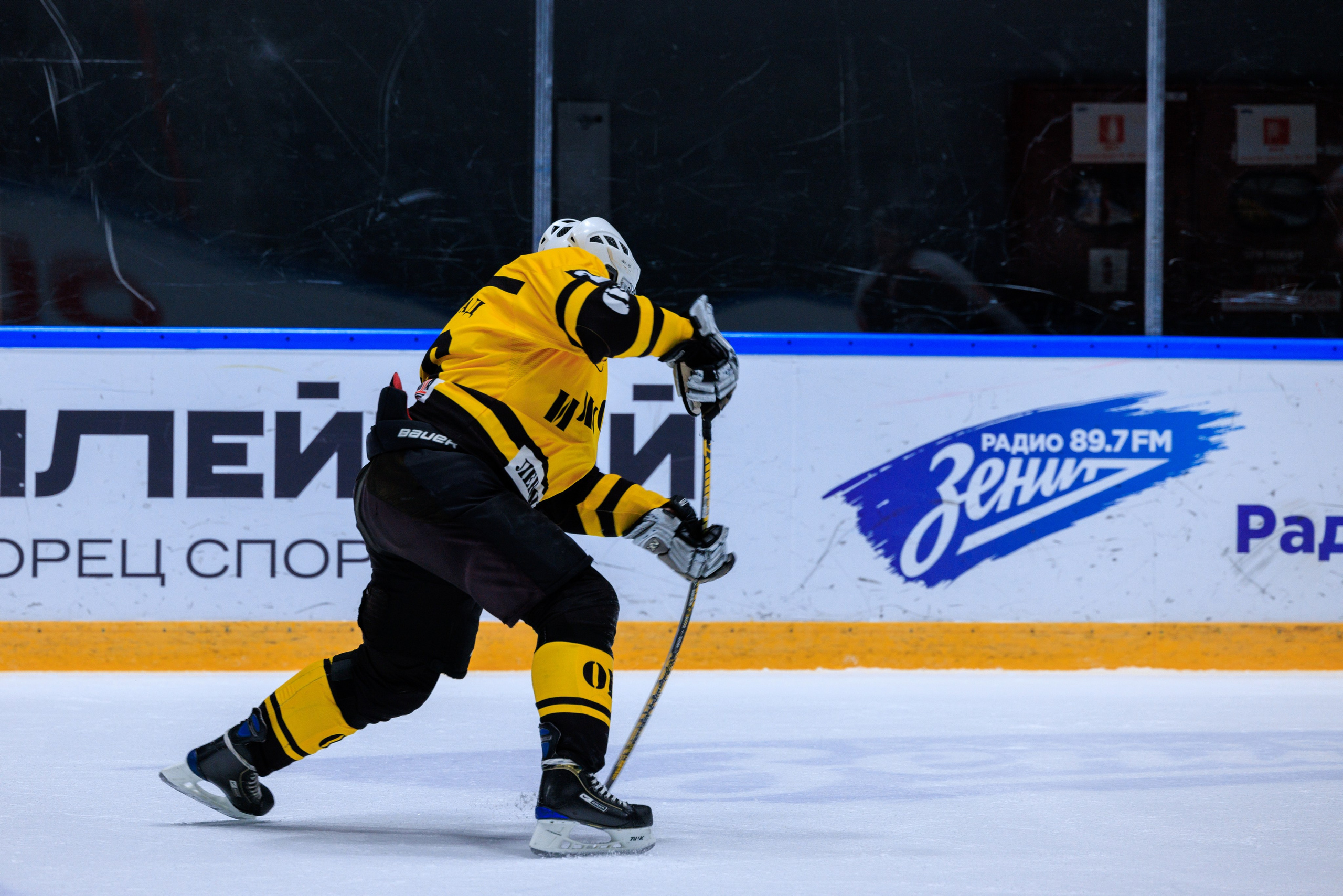 НХЛ Омега — Ижорец (3-2). Фотограф Александр Заломаев