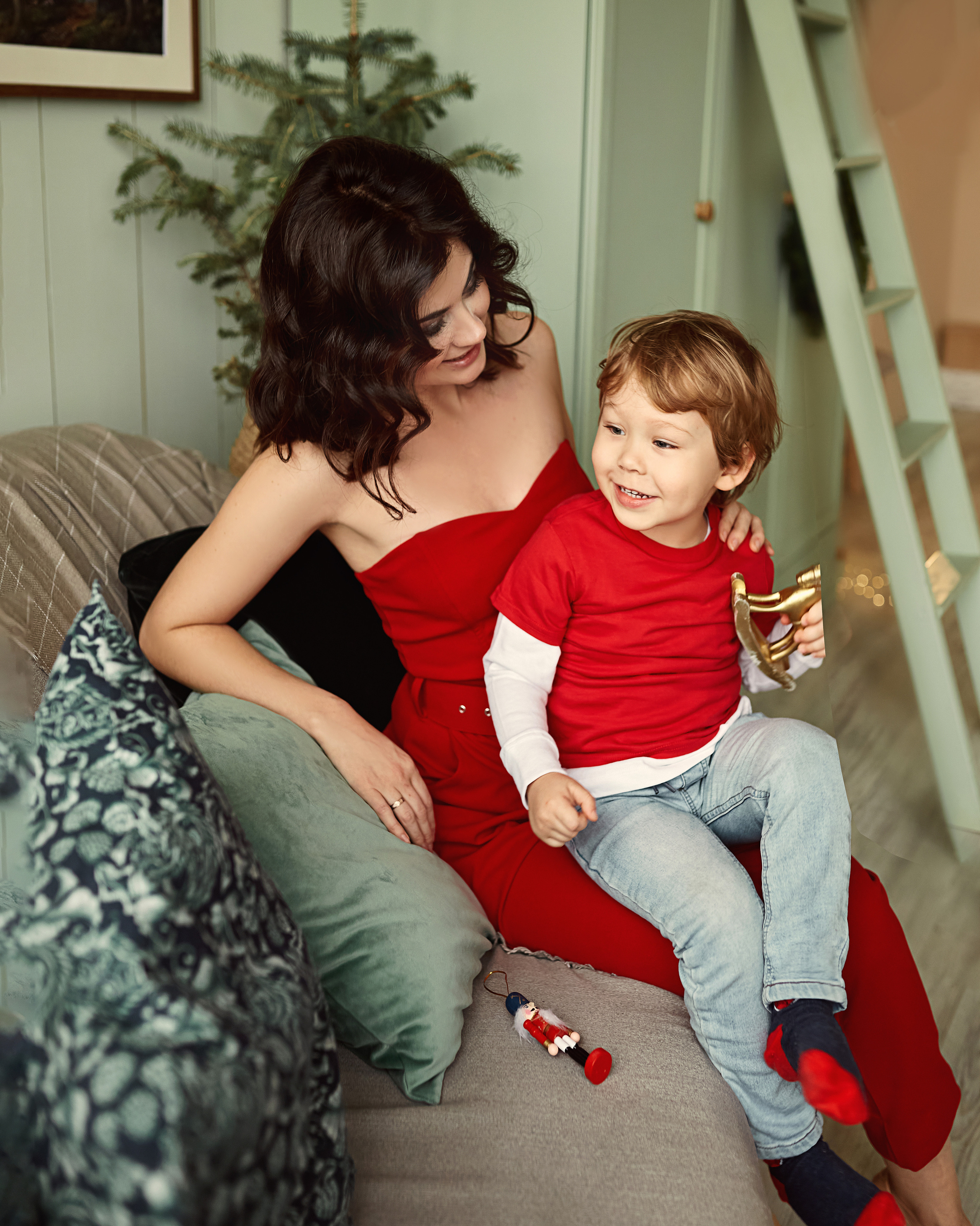 Новогодняя семейная фотосессия. Фотограф в Минске Анна Кучинская