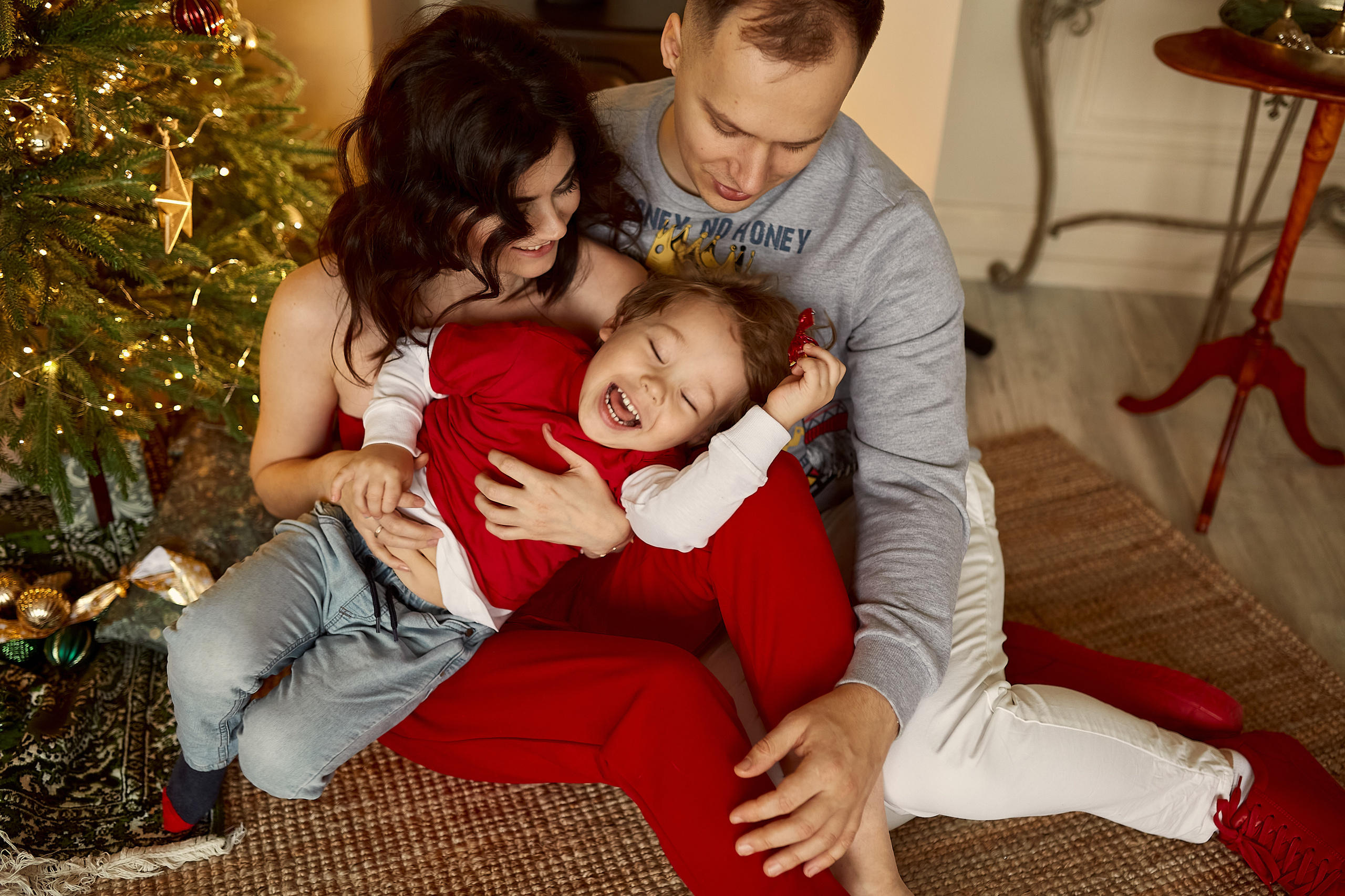 Новогодняя семейная фотосессия. Фотограф в Минске Анна Кучинская