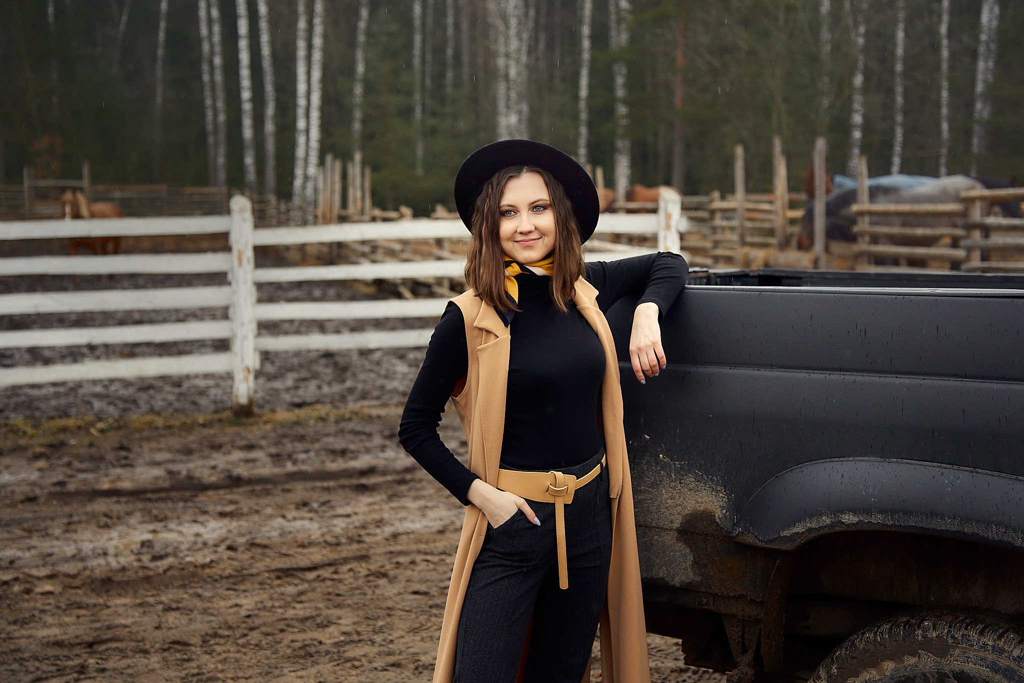 Фотосессия с лошадью для Кати. Фотограф в Минске Анна Кучинская