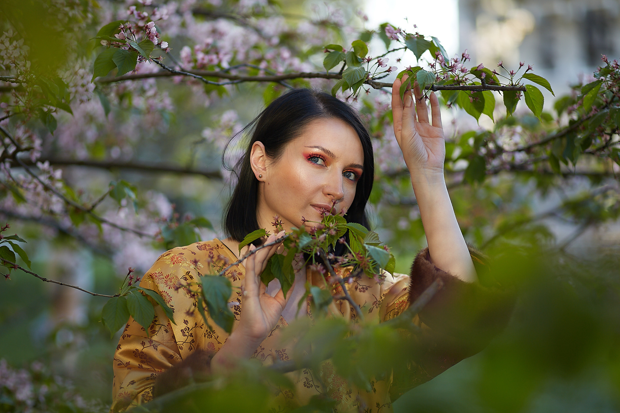 Фотосессия в цветении в Минске. Фотограф в Минске Анна Кучинская