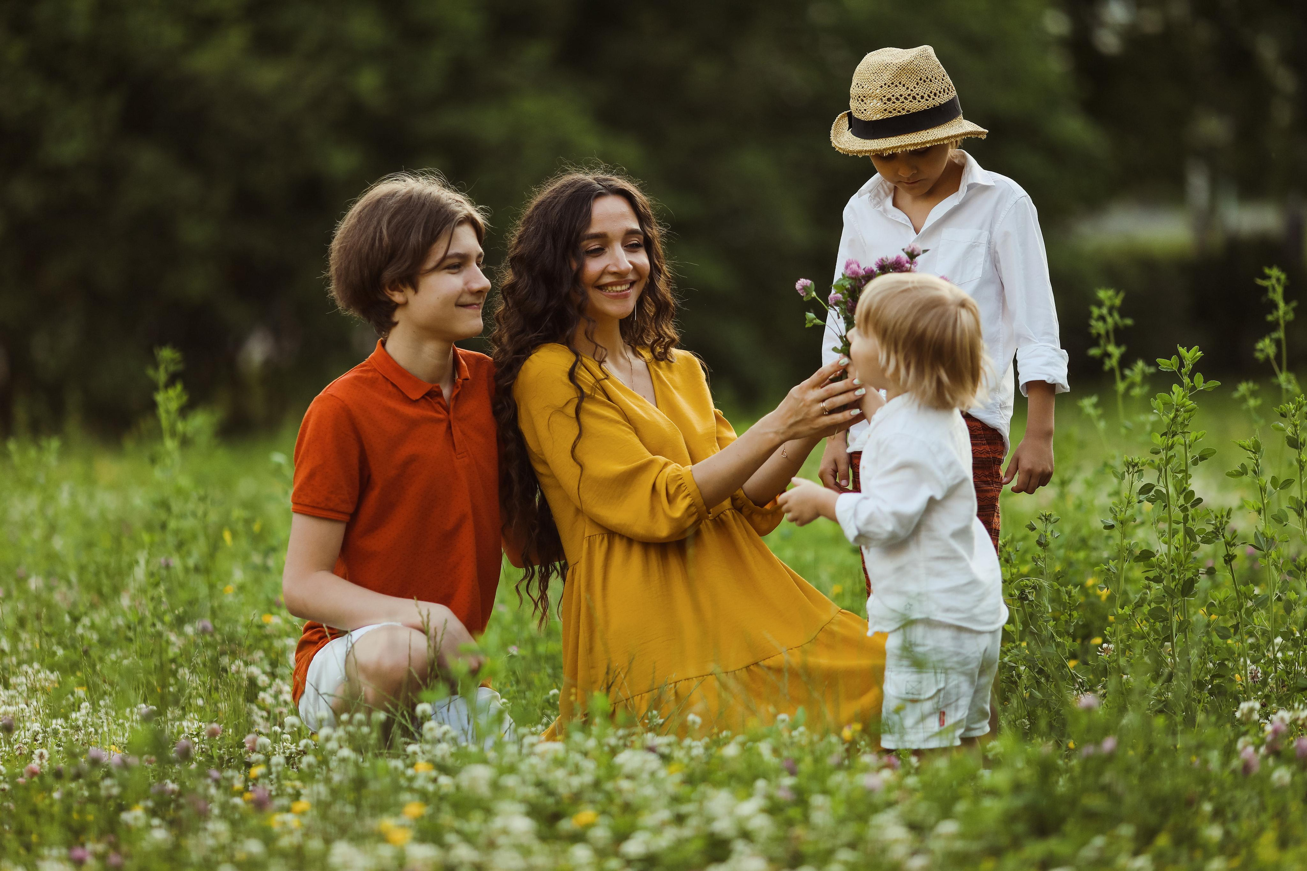 Семейный пикник в городе. Фотограф в Минске Анна Кучинская