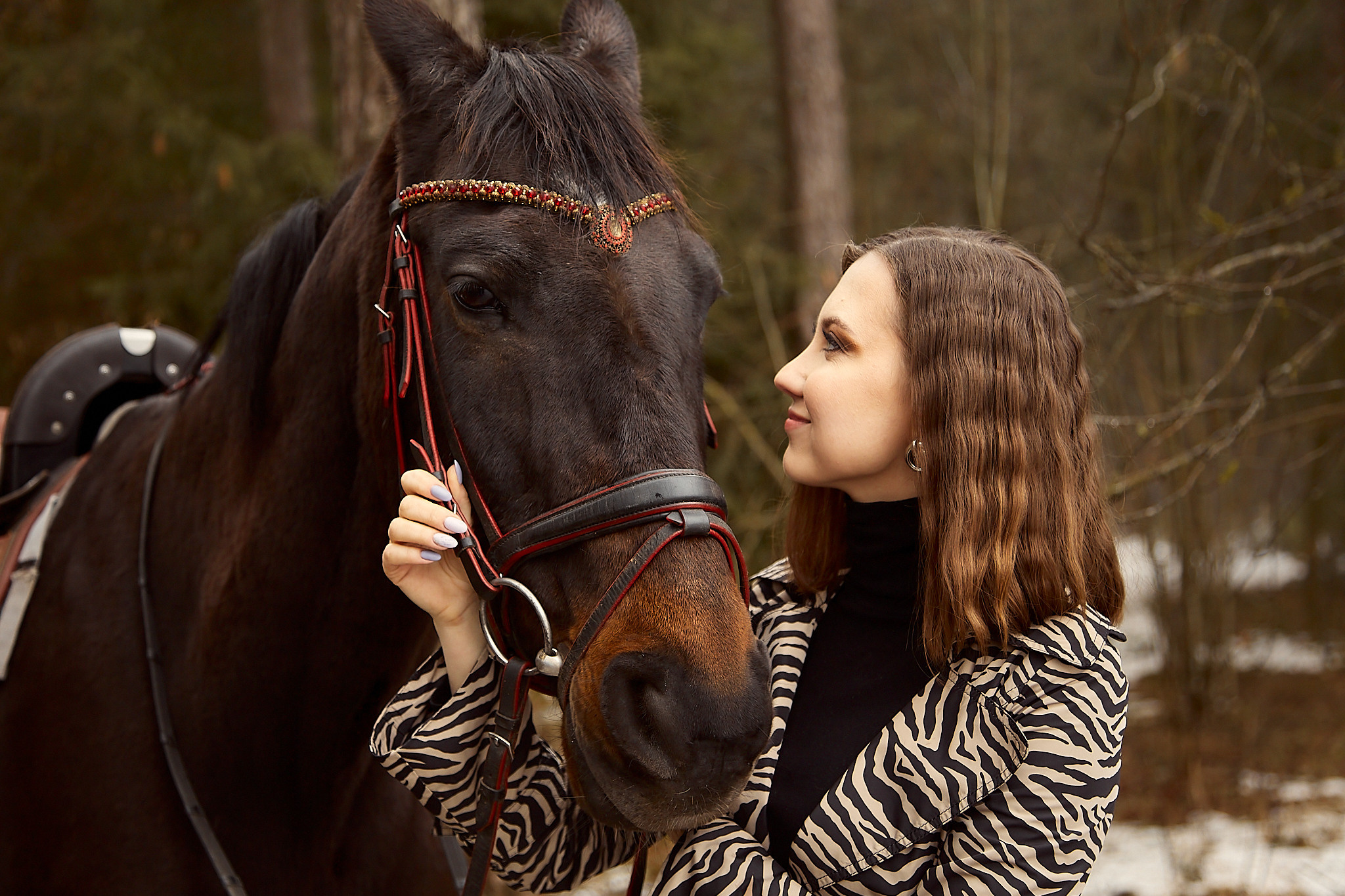 Фотосессия с лошадью для Кати. Фотограф в Минске Анна Кучинская