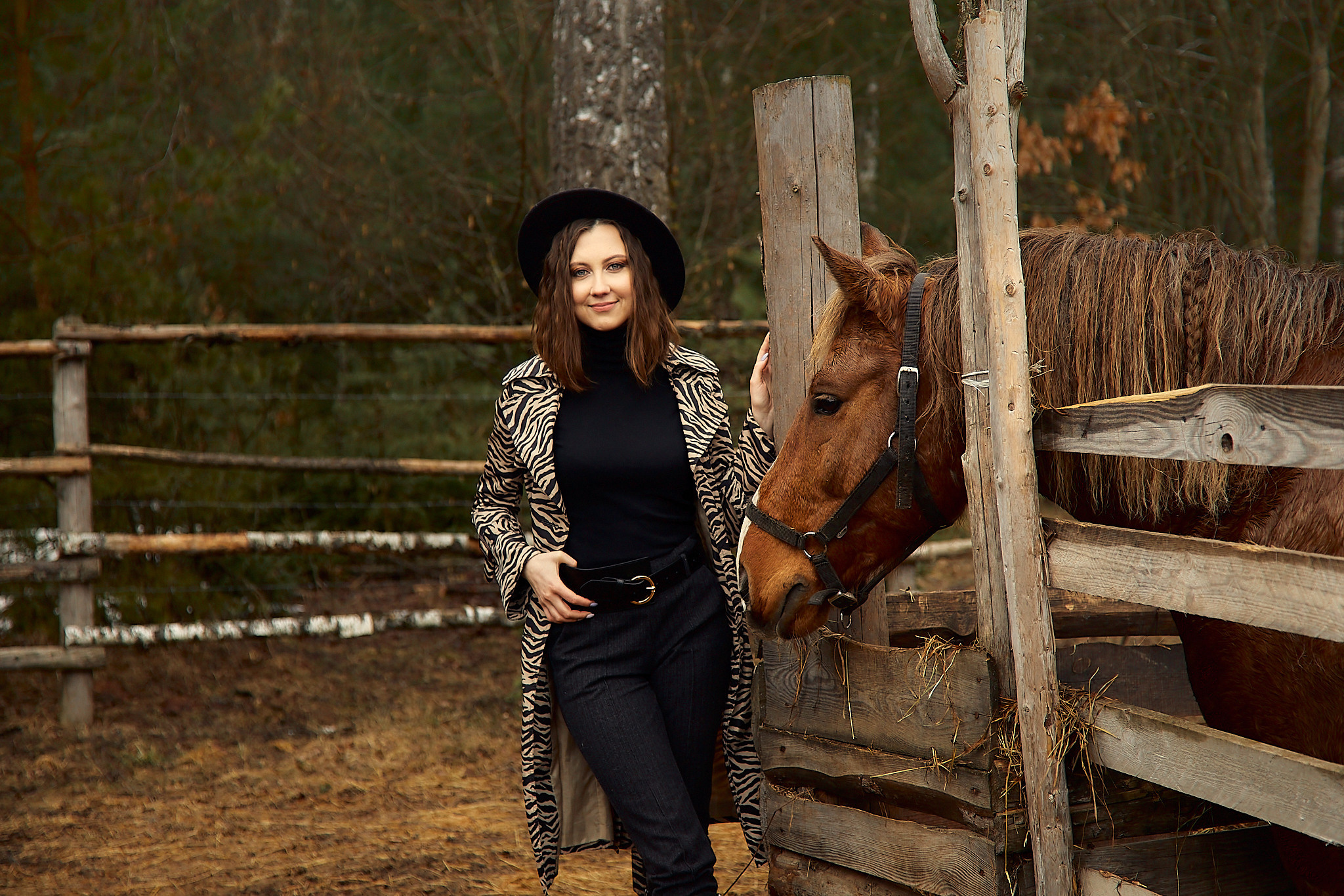 Фотосессия с лошадью для Кати. Фотограф в Минске Анна Кучинская