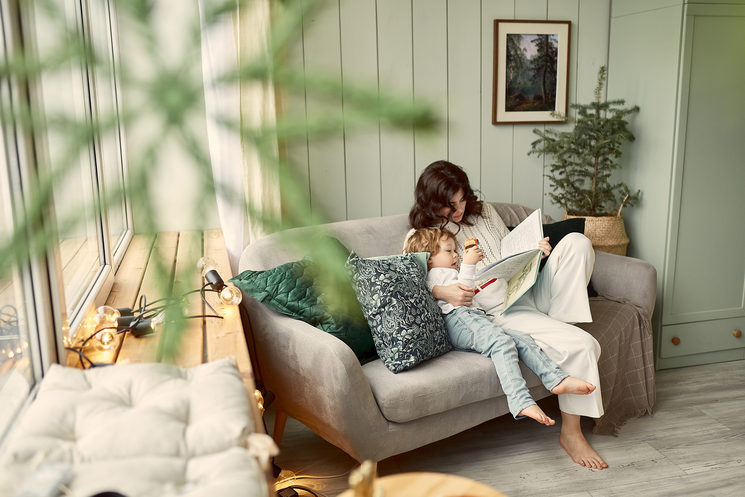 Новогодняя семейная фотосессия. Фотограф в Минске Анна Кучинская