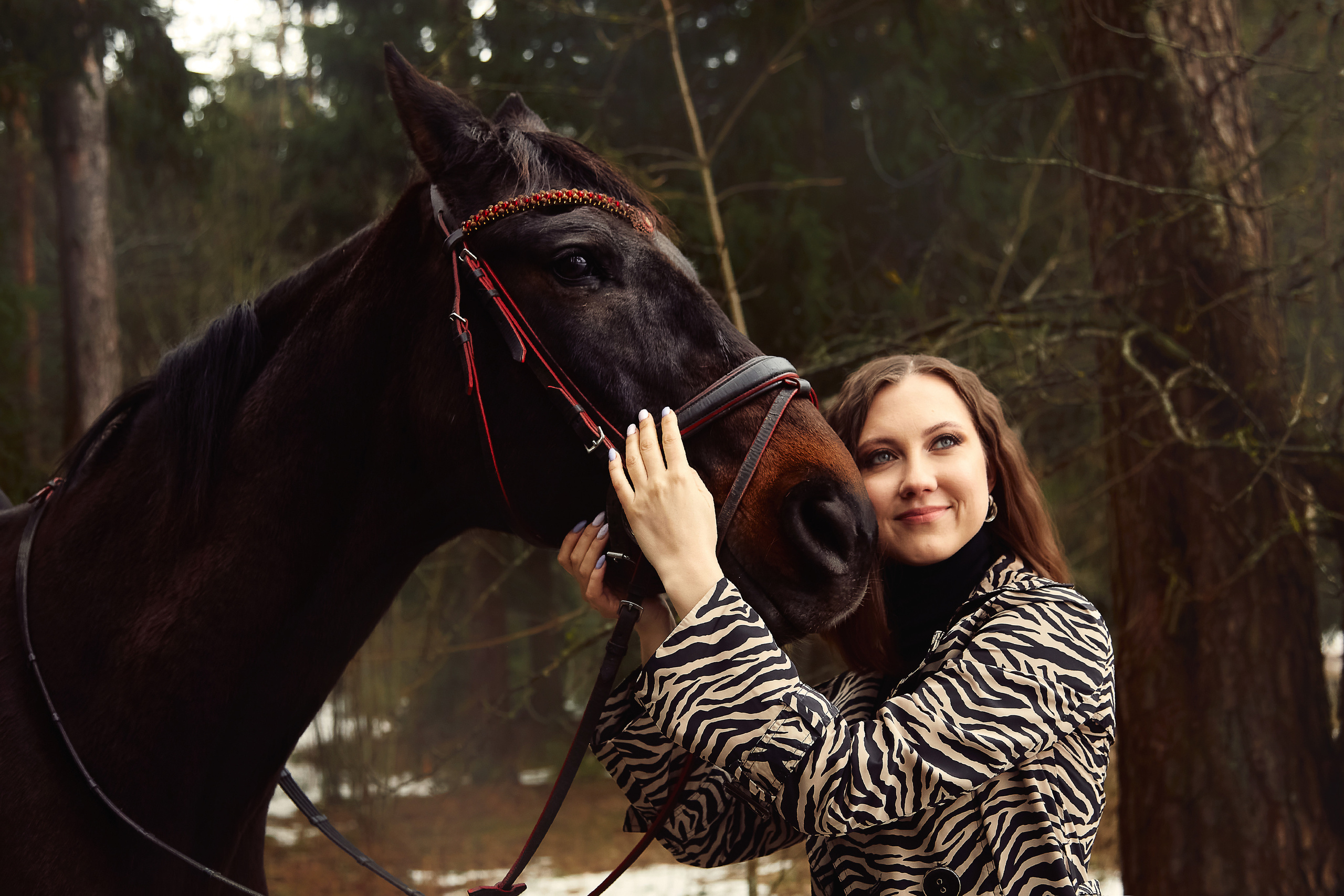 Фотосессия с лошадью для Кати. Фотограф в Минске Анна Кучинская