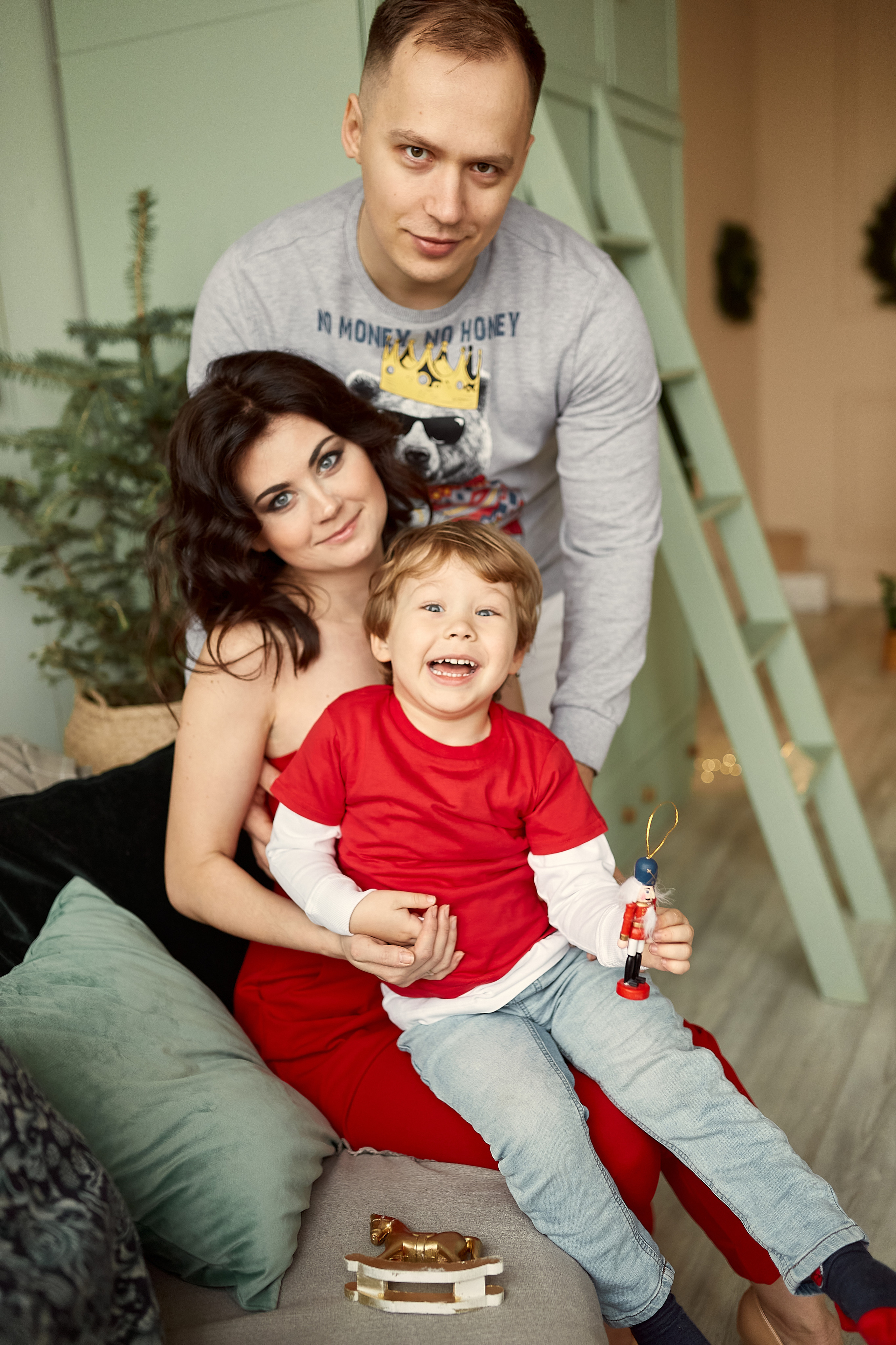 Новогодняя семейная фотосессия. Фотограф в Минске Анна Кучинская