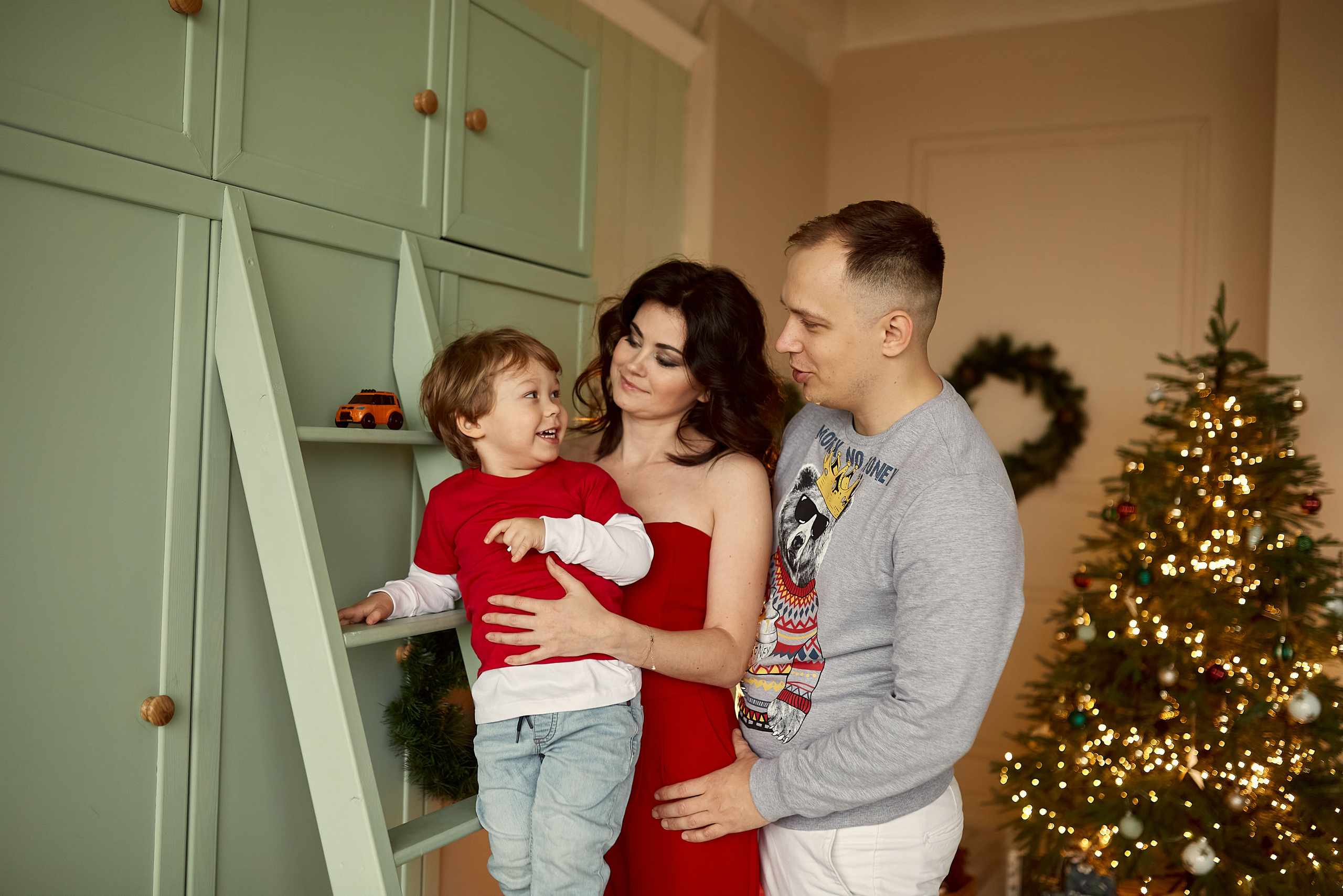 Новогодняя семейная фотосессия. Фотограф в Минске Анна Кучинская