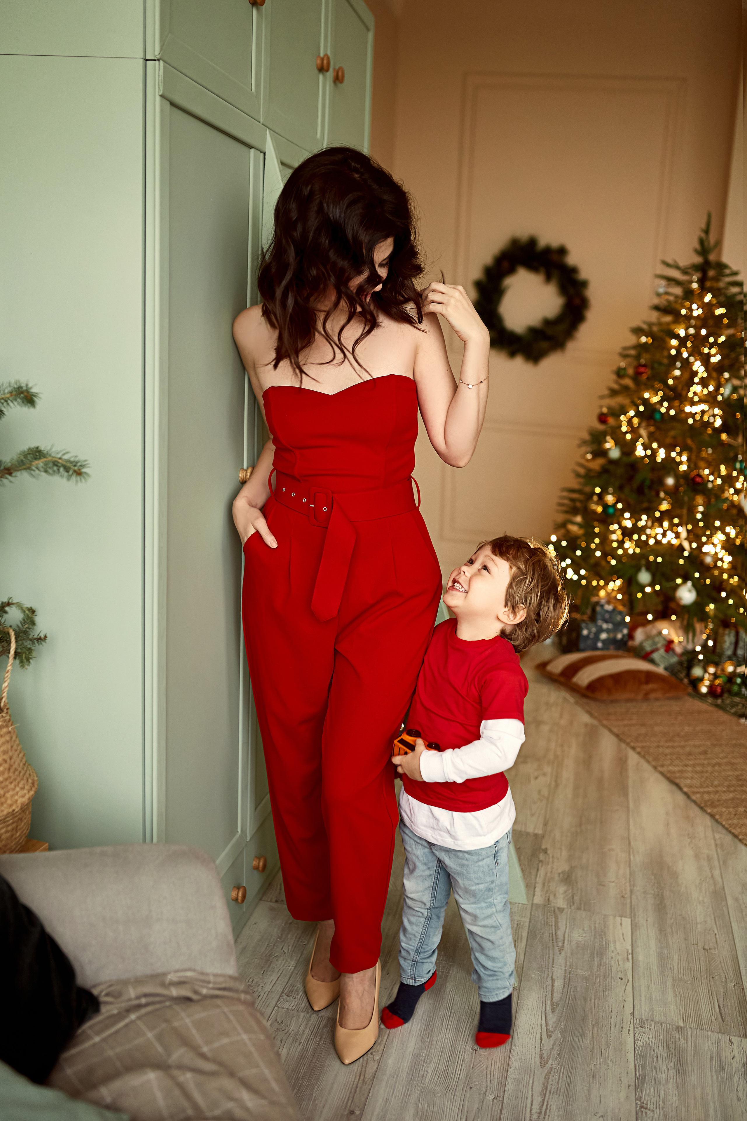 Новогодняя семейная фотосессия. Фотограф в Минске Анна Кучинская