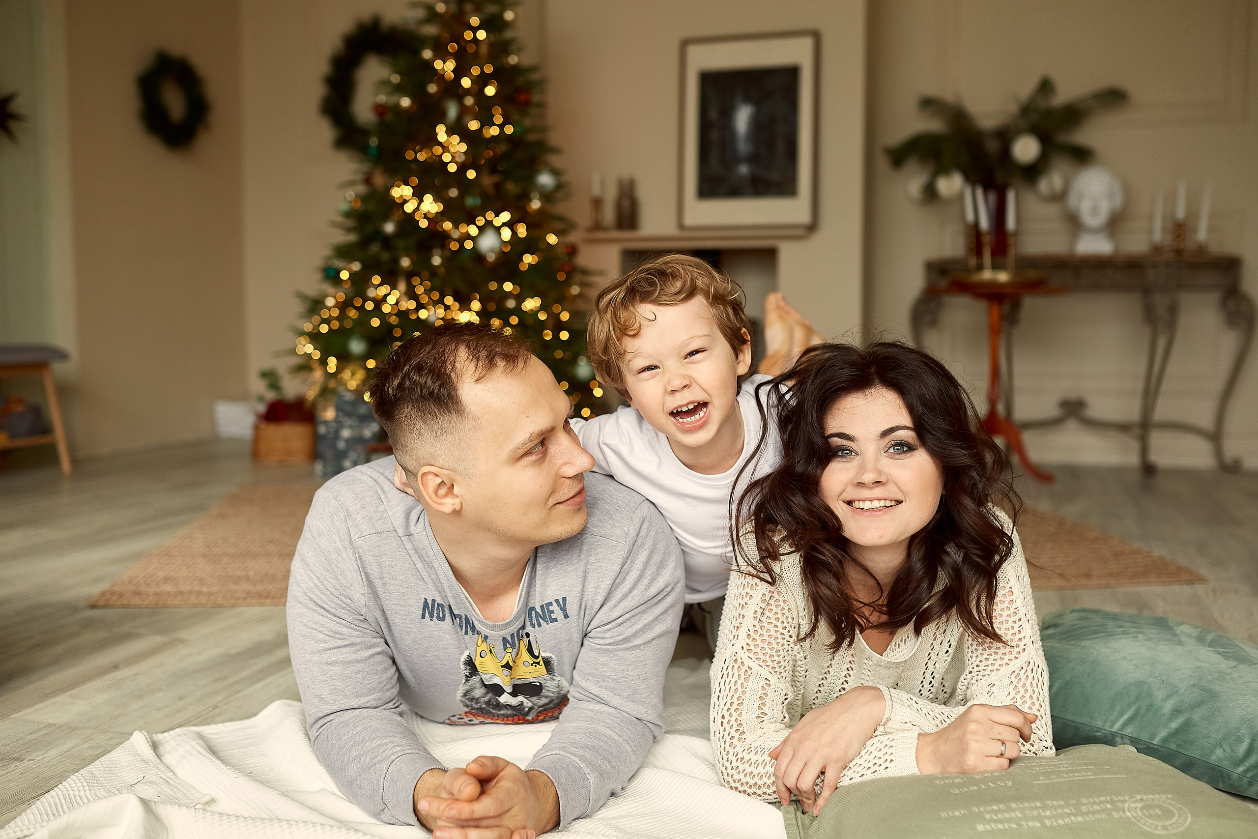 Новогодняя семейная фотосессия. Фотограф в Минске Анна Кучинская