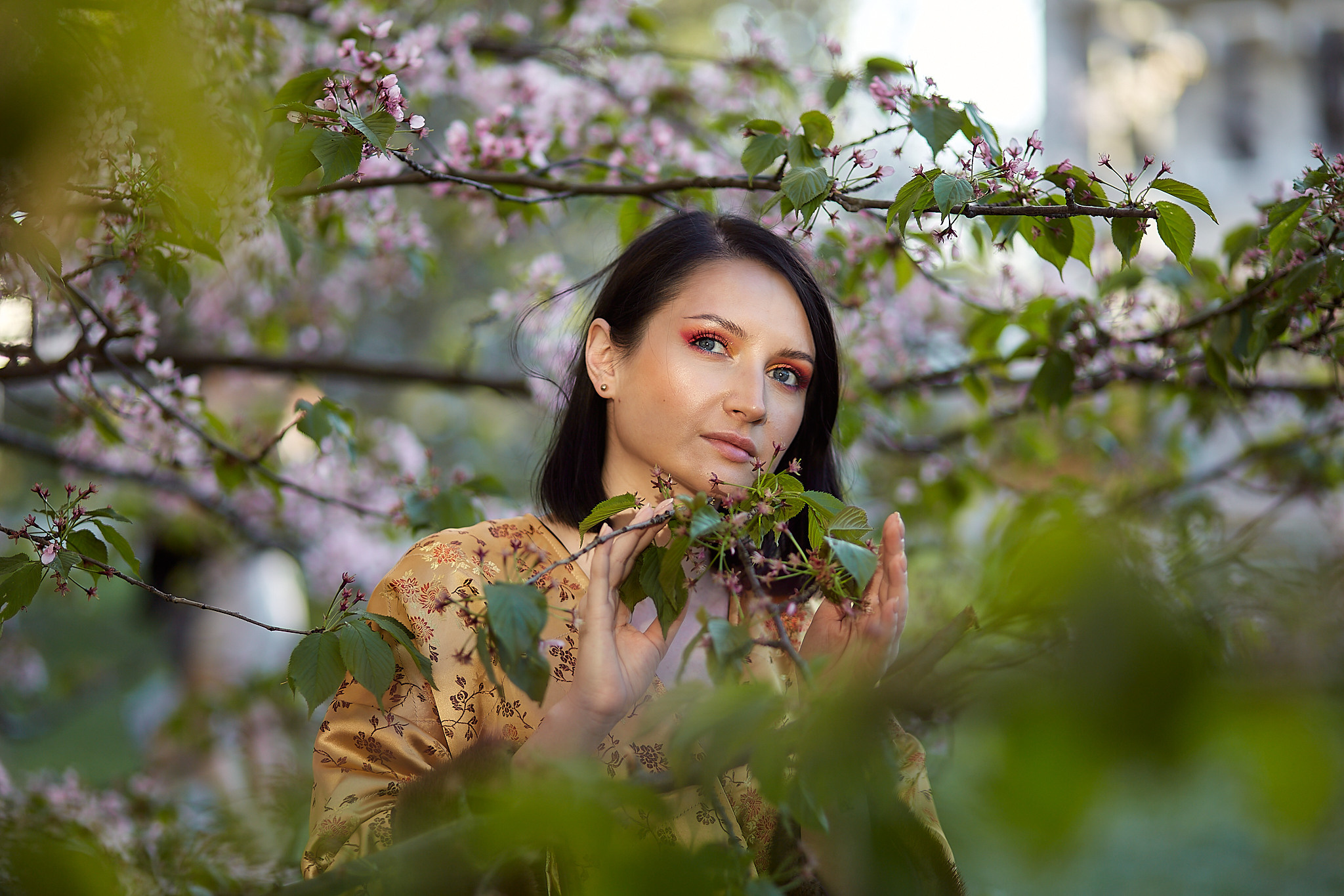 Фотосессия в цветении в Минске. Фотограф в Минске Анна Кучинская