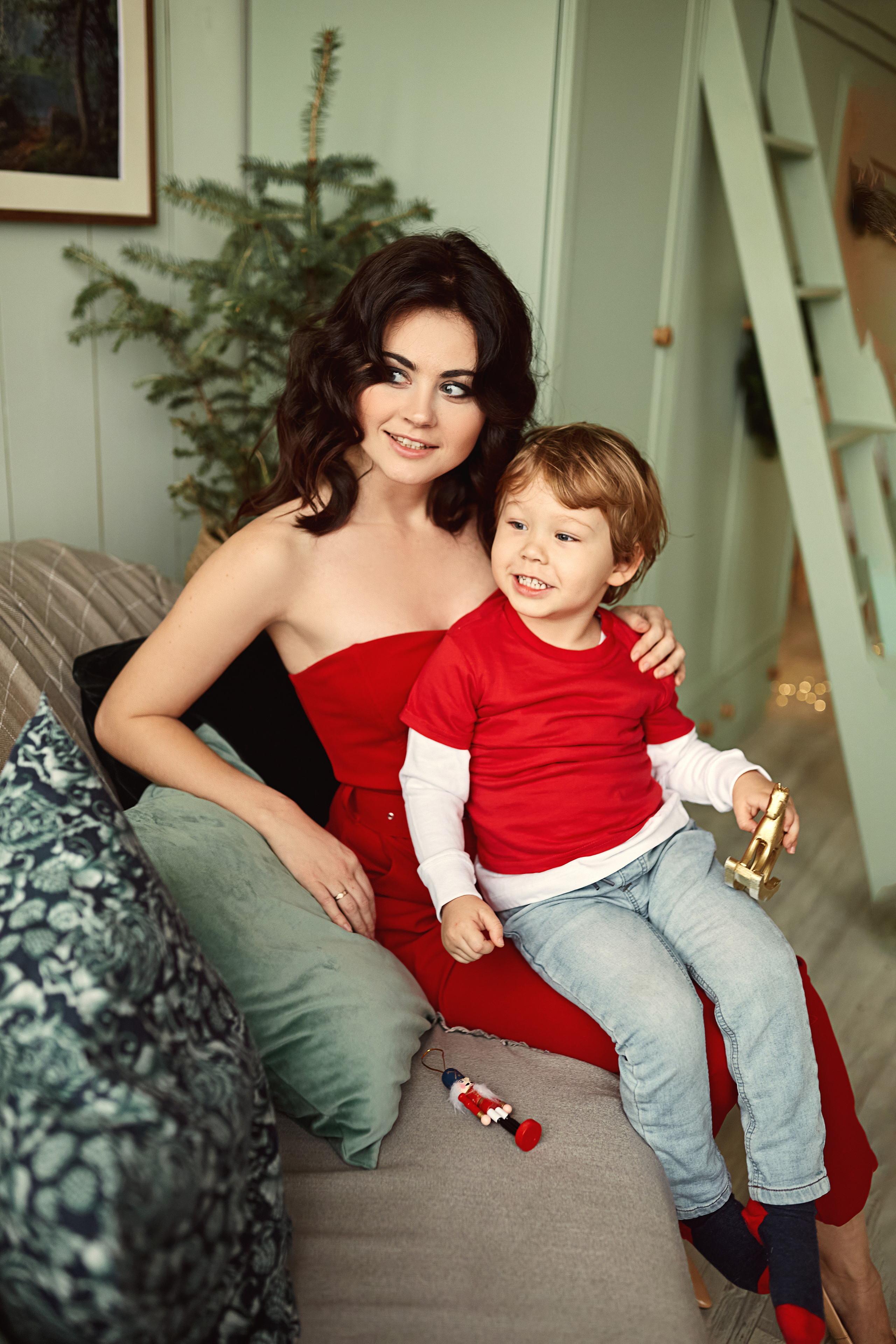 Новогодняя семейная фотосессия. Фотограф в Минске Анна Кучинская