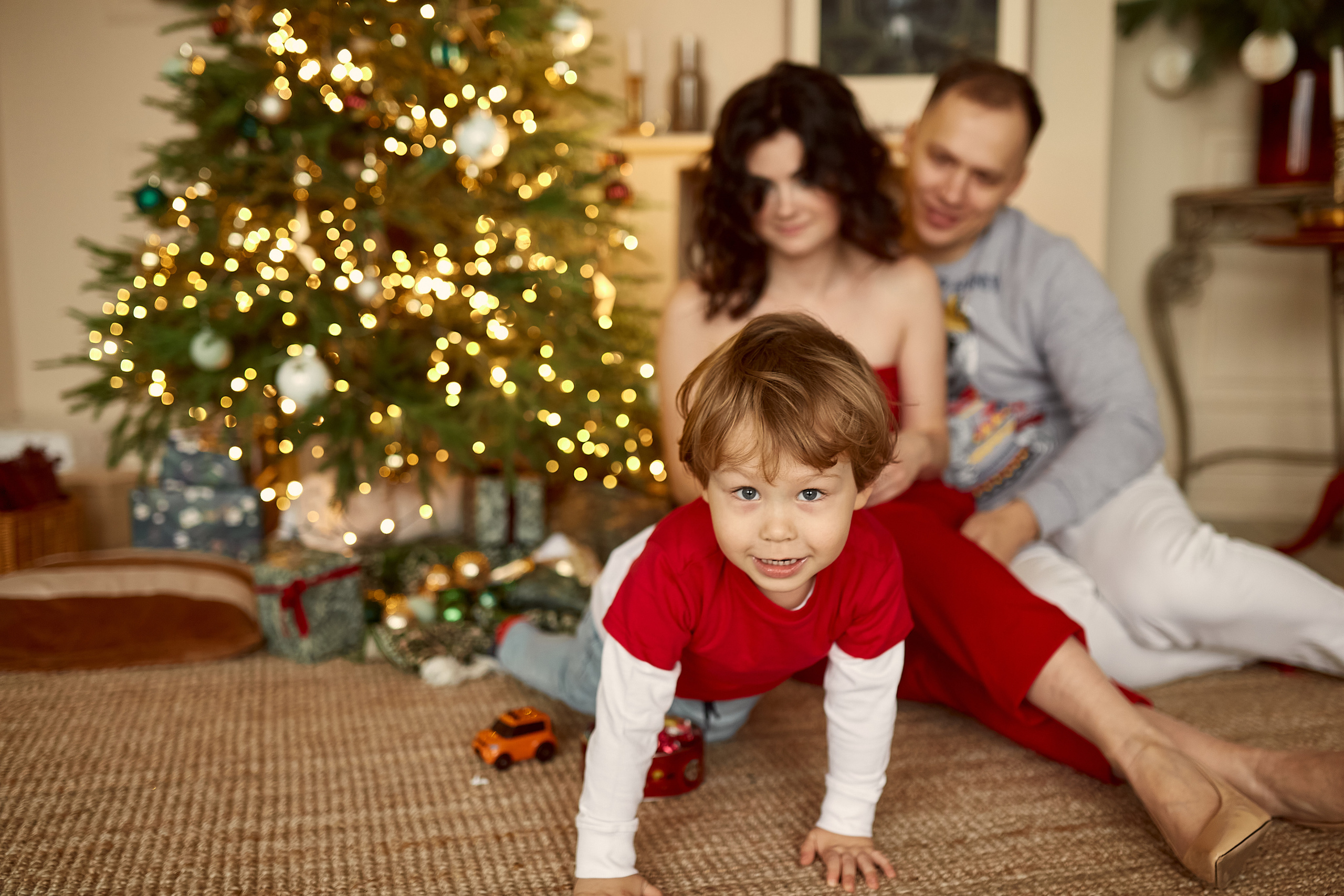 Новогодняя семейная фотосессия. Фотограф в Минске Анна Кучинская