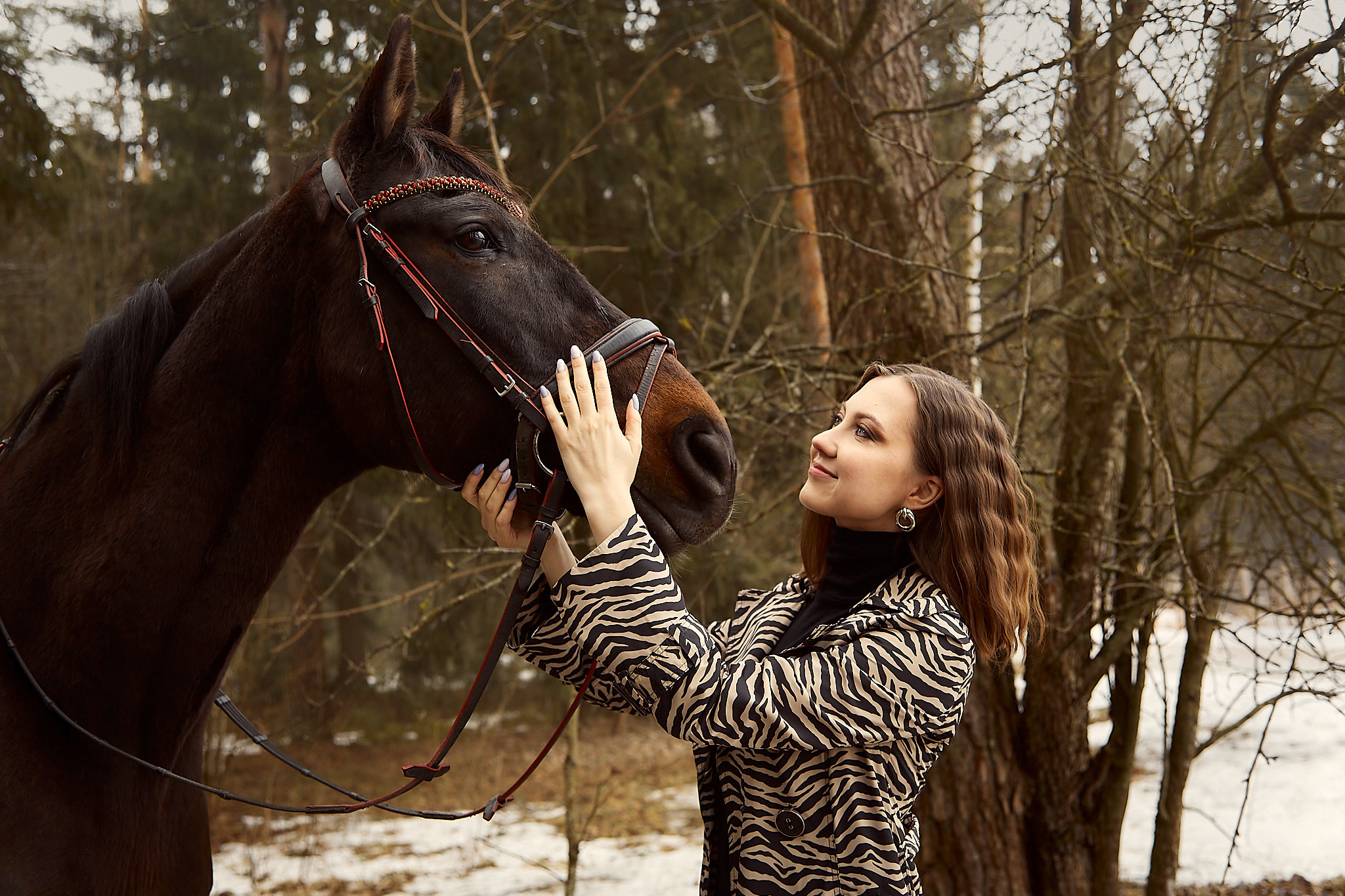 Фотосессия с лошадью для Кати. Фотограф в Минске Анна Кучинская