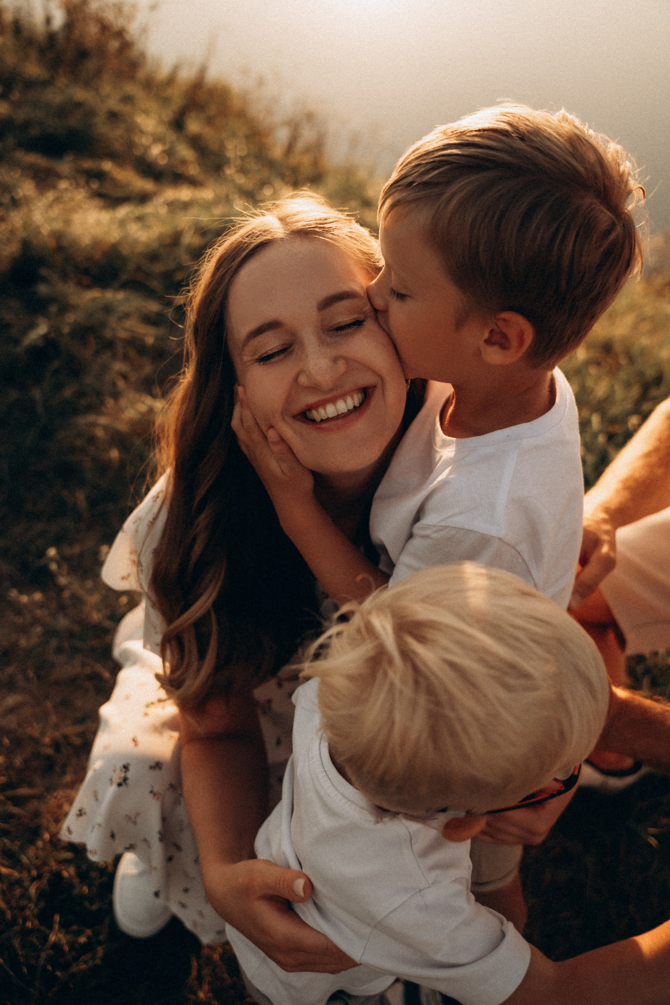 Марина, Саша, Максим и Дениска. Фотограф Мария Миллс | Минск