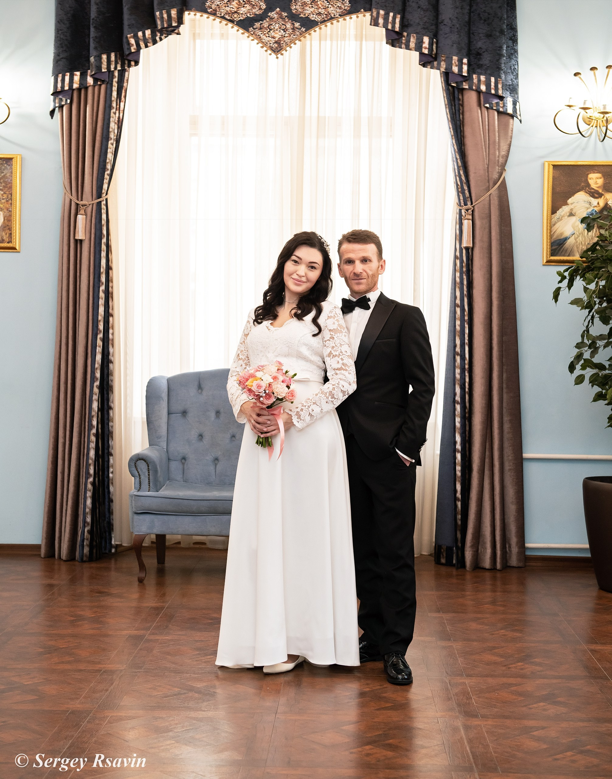 Съемка в Мещанском ЗАГСе. Фотограф в Москве Сергей Рсавин