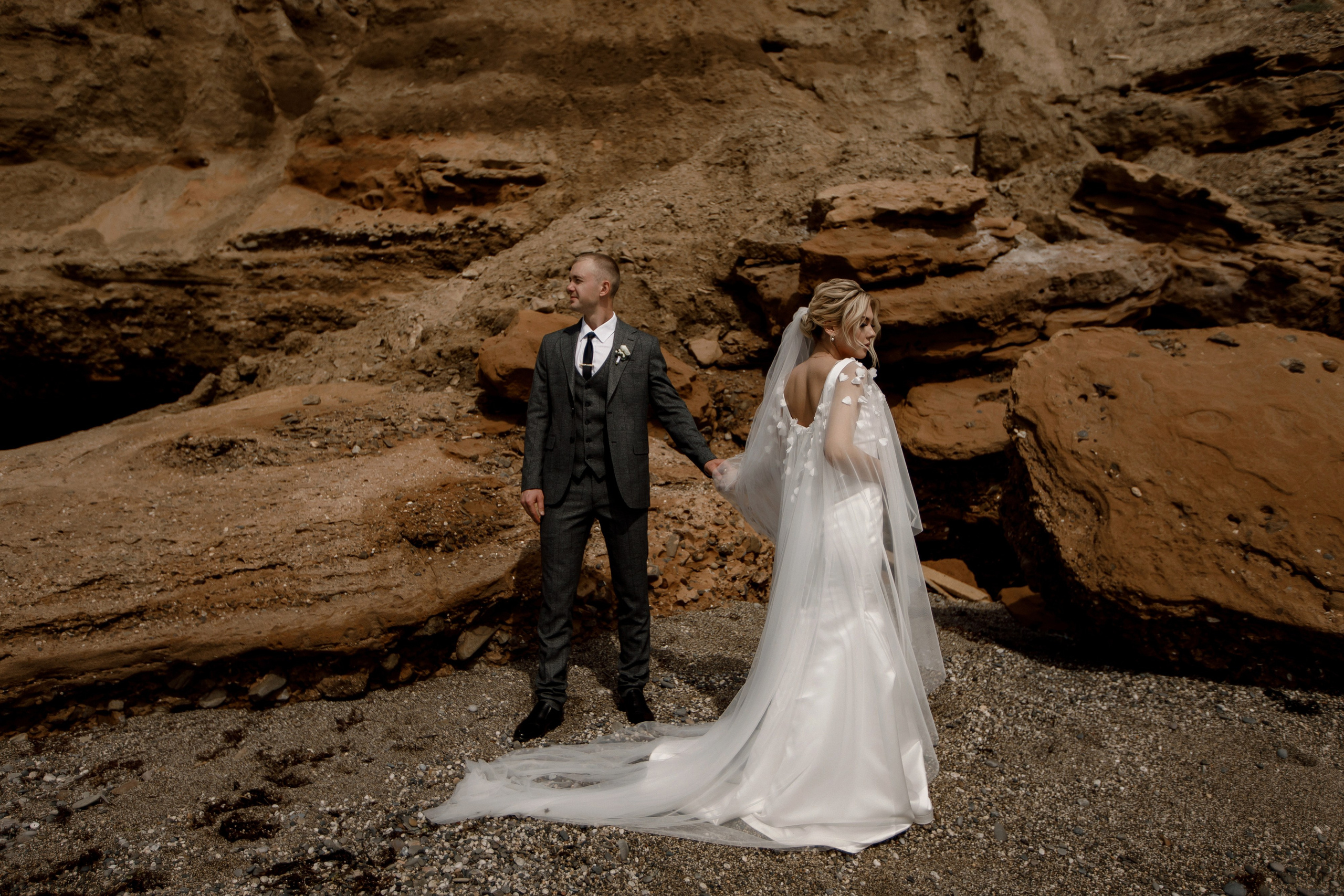 Денис и Алина. Белый замок. Фотограф Анна Лейман. Севастополь