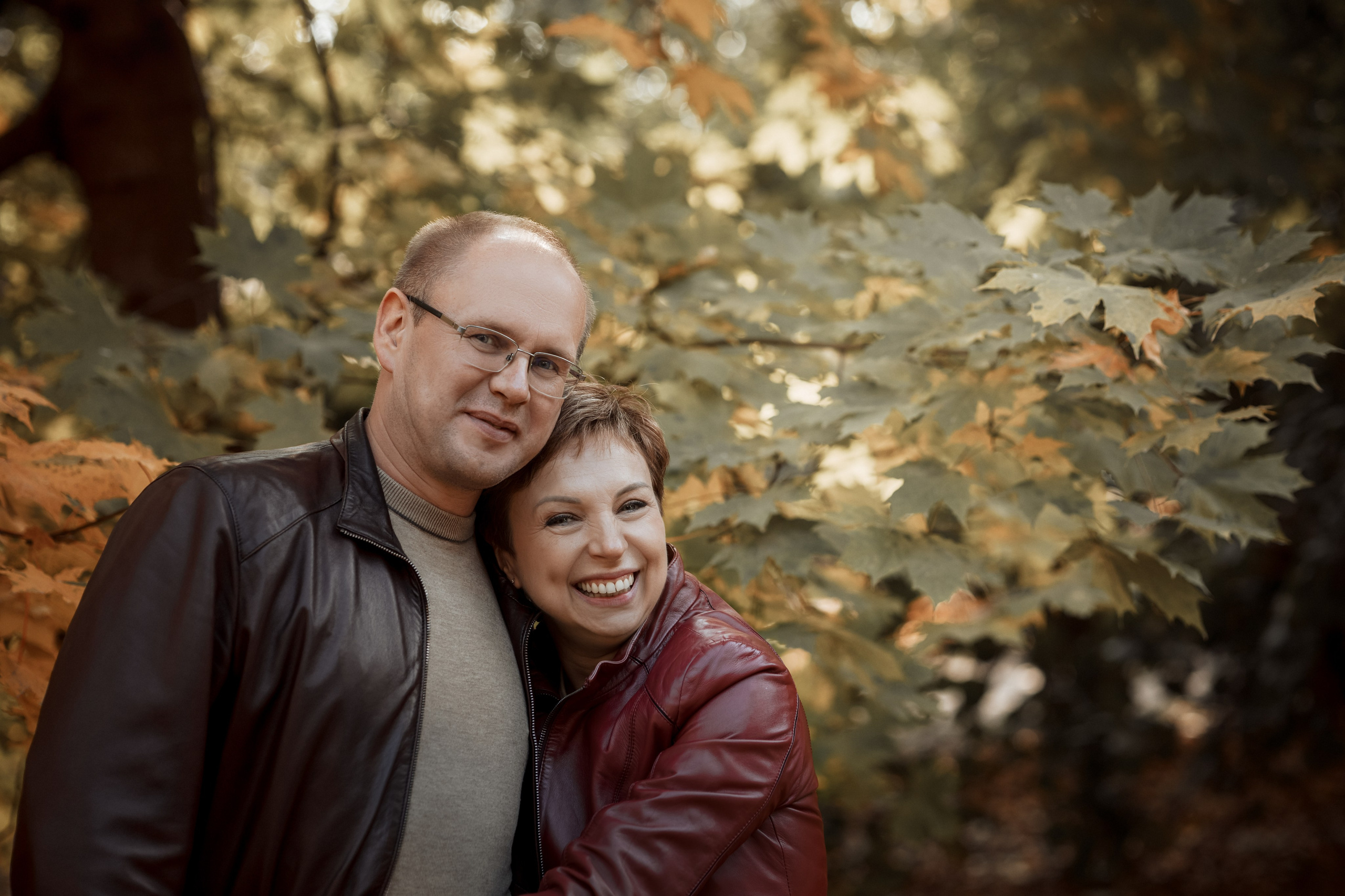 Осенняя прогулка в парке. Фотограф в Москве Мухина Ирина