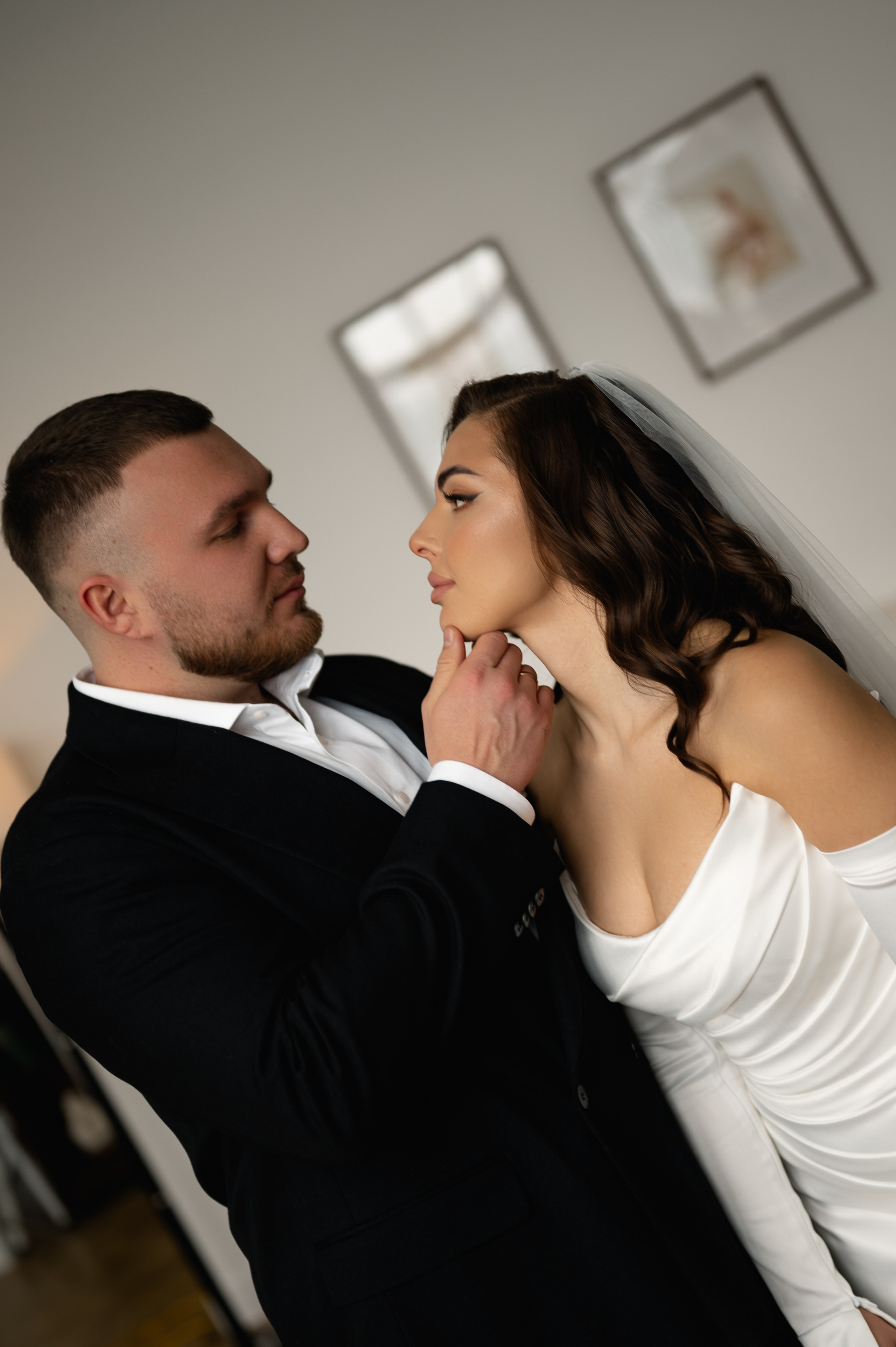 Свадебная фотосессия в студии. Свадебный и семейный фотограф в Краснодаре Алина Мельник