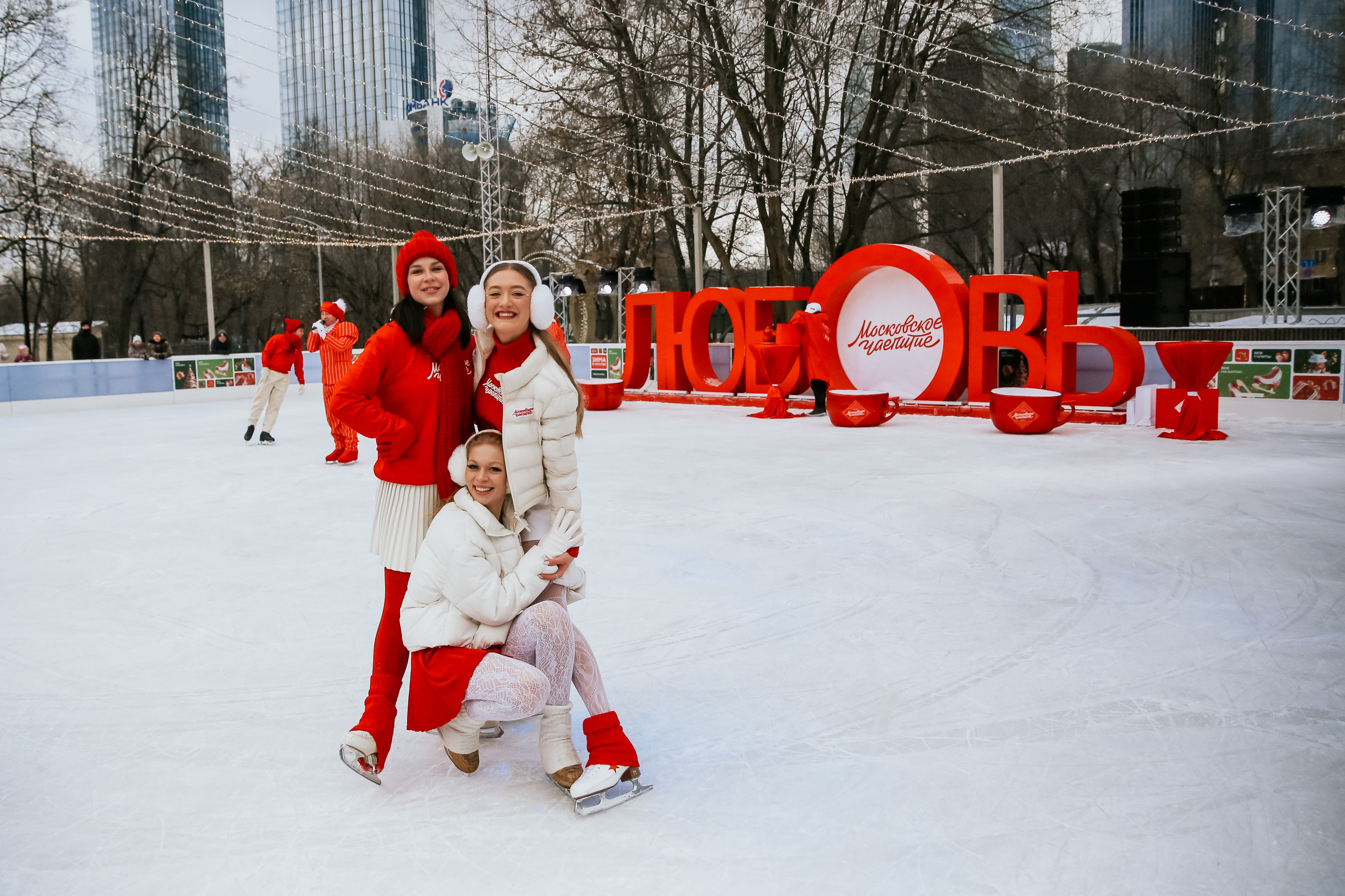 Ледовое шоу Сити каток Московское Чаепитие. Фотограф и видеограф Анна Домашенко