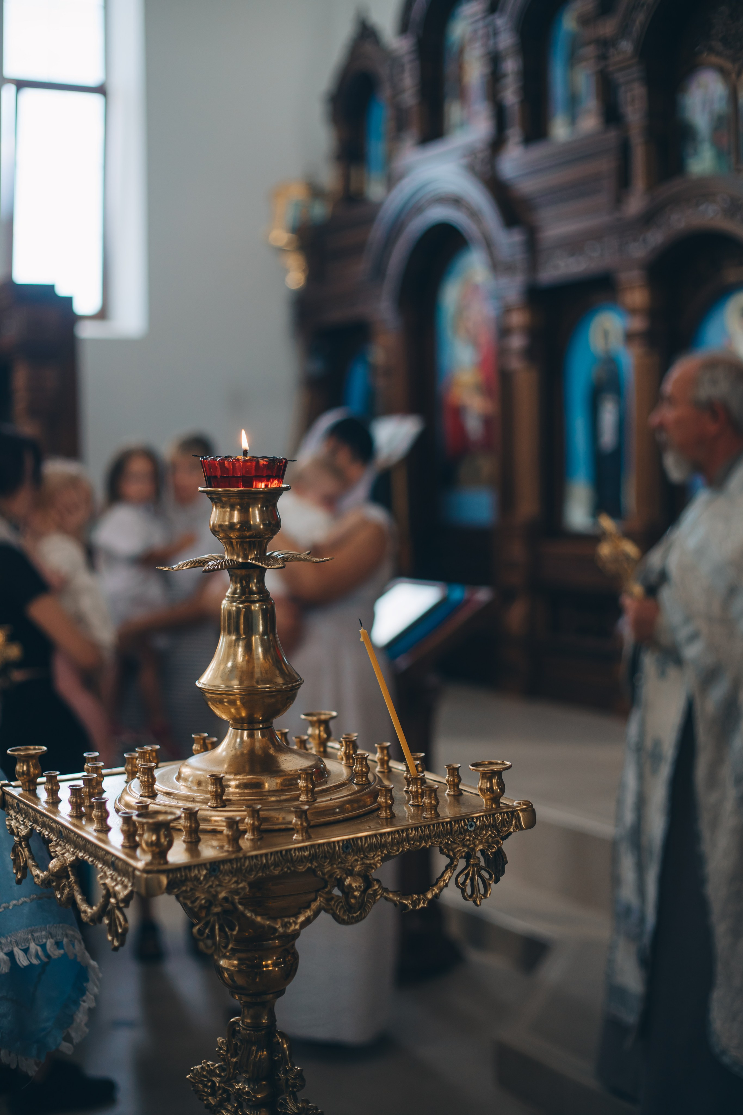 Съемка таинства крещения в Новопокровской. Свадебный и семейный фотограф в Краснодарском крае Мария Данилкина