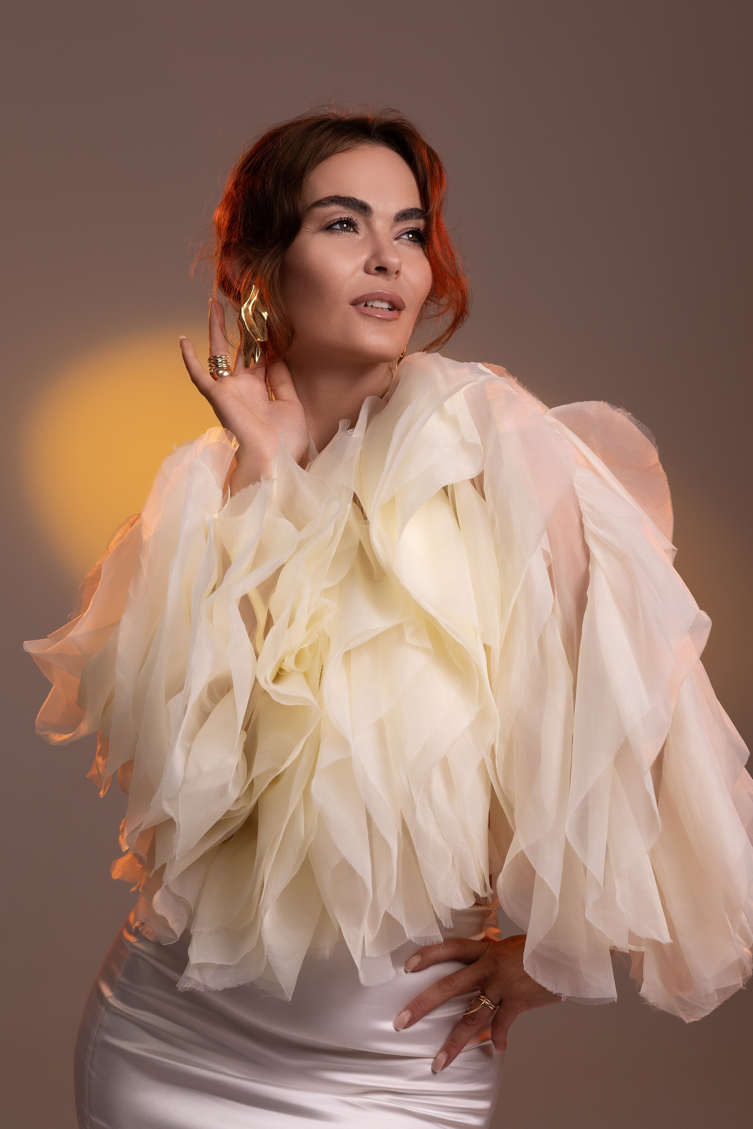 Женский портрет в студии. Фотограф Минск