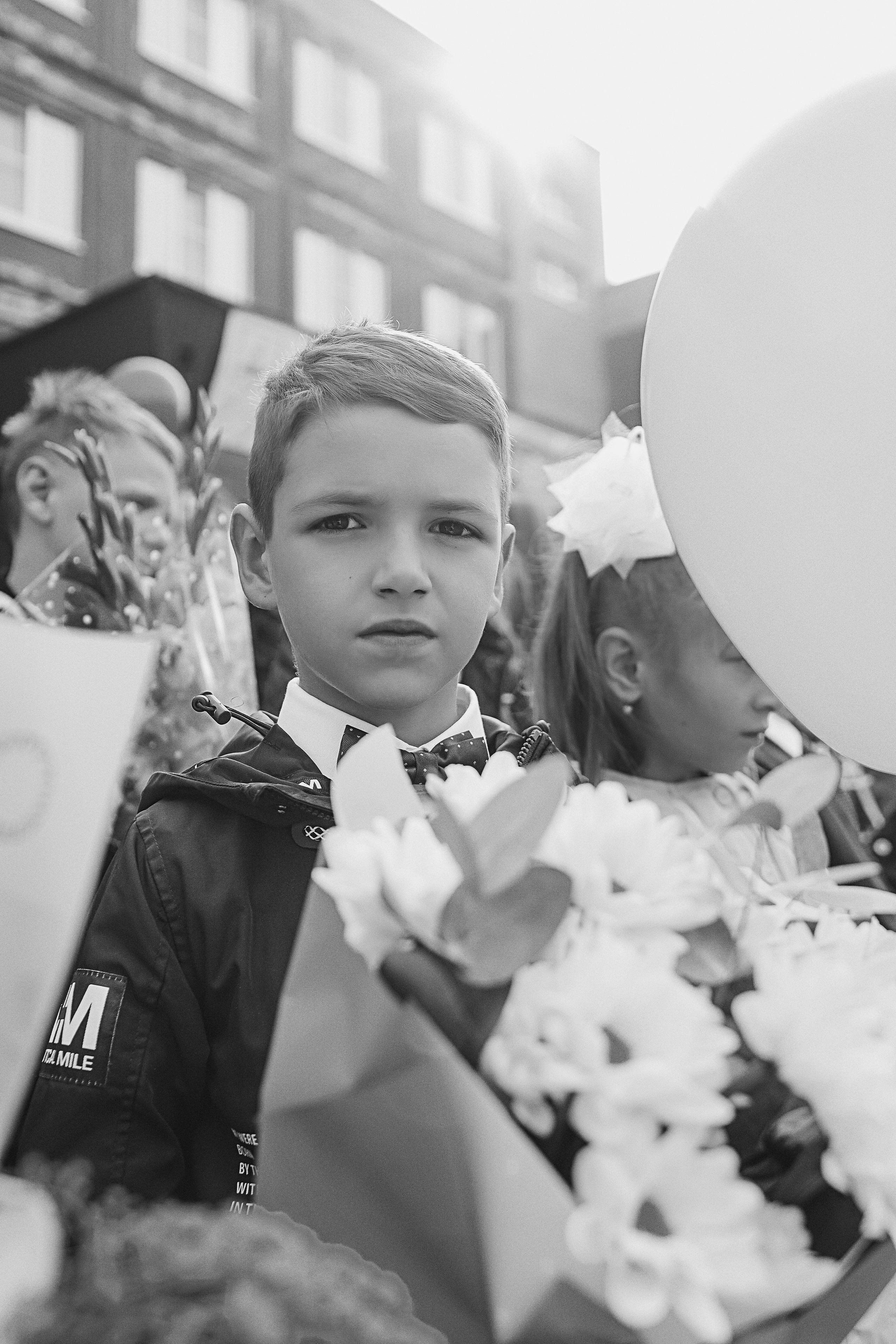 1 сентября линейка+кл час+портреты. Семейный фотограф Тюмень, фотограф на роды Салмина Мария