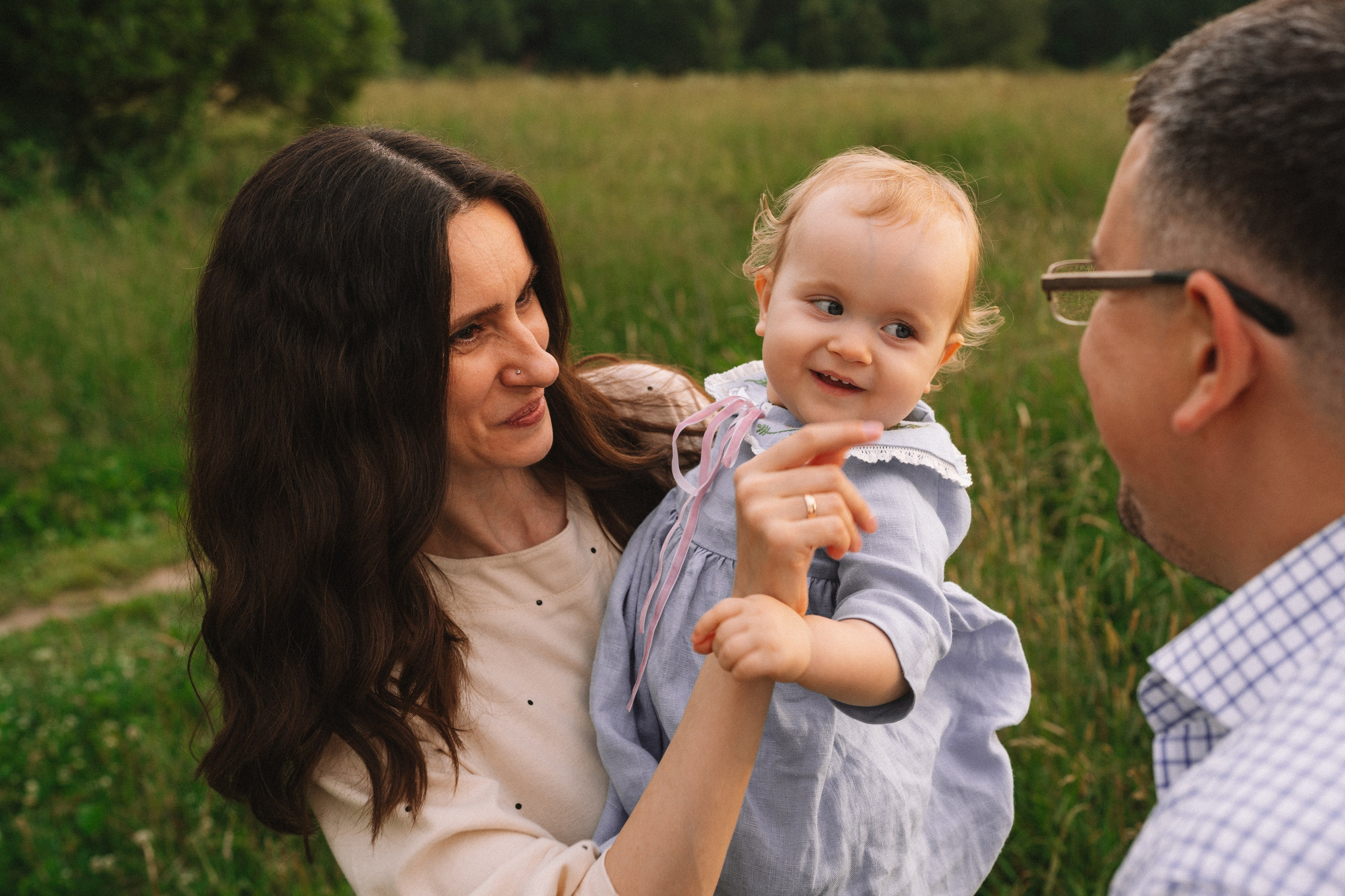 Таня, Леша и Полина. Семейный фотограф Валерия Фабричникова, Москва