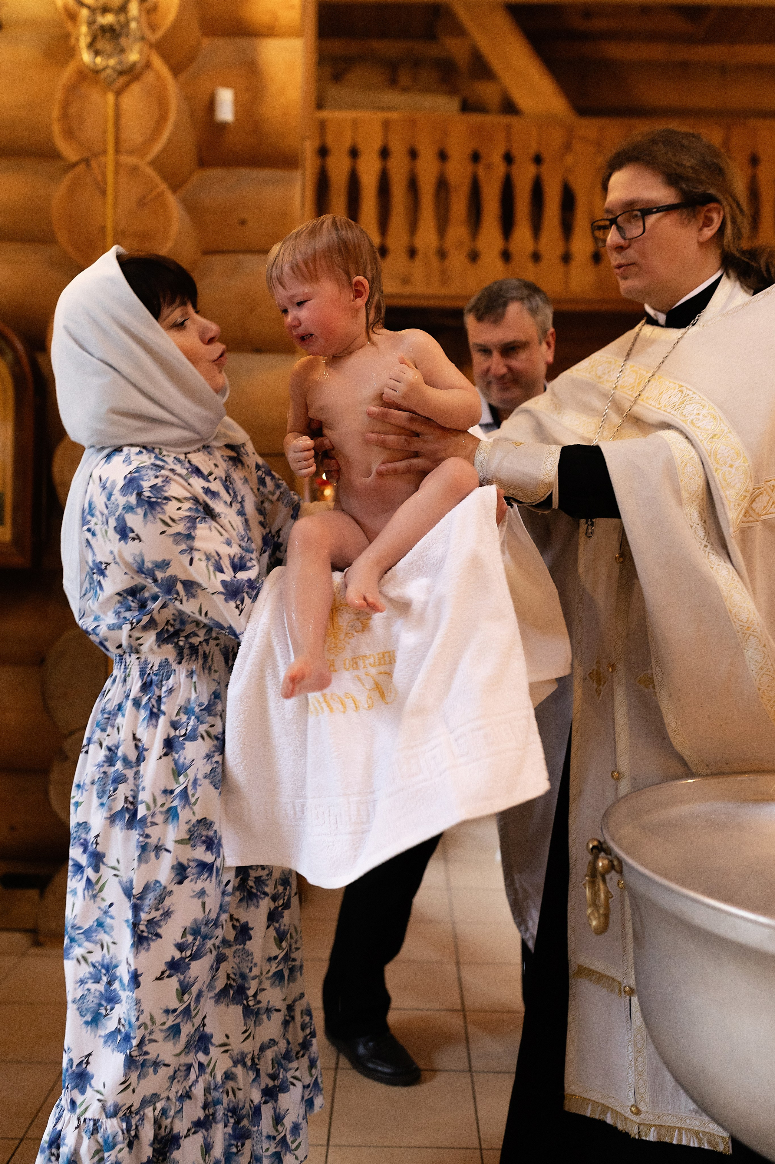 Таинство Крещения Ксении. Фотограф в Железнодорожном и Балашихе