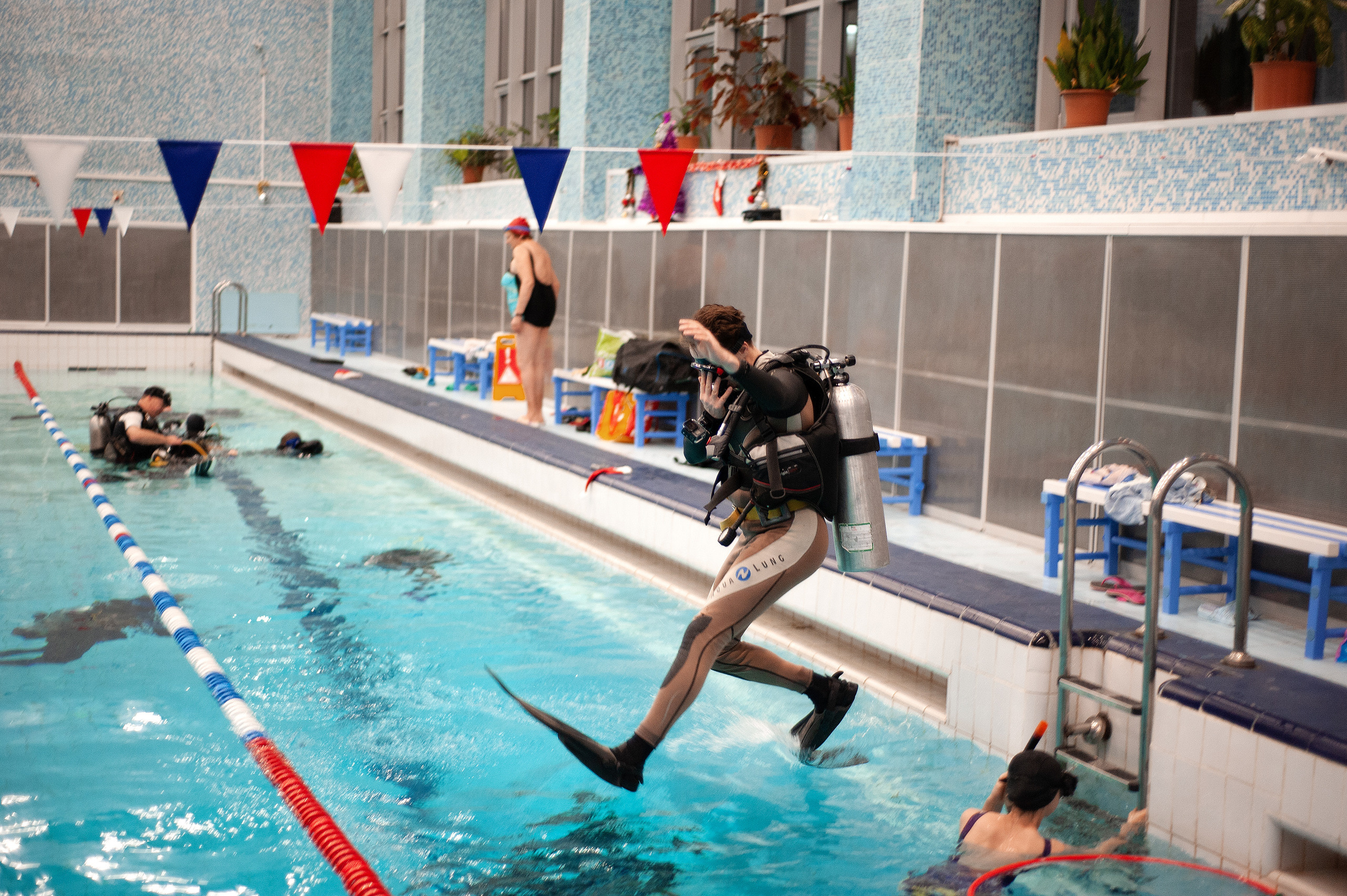 Дайверы. Новый год. Ваш семейный фотограф