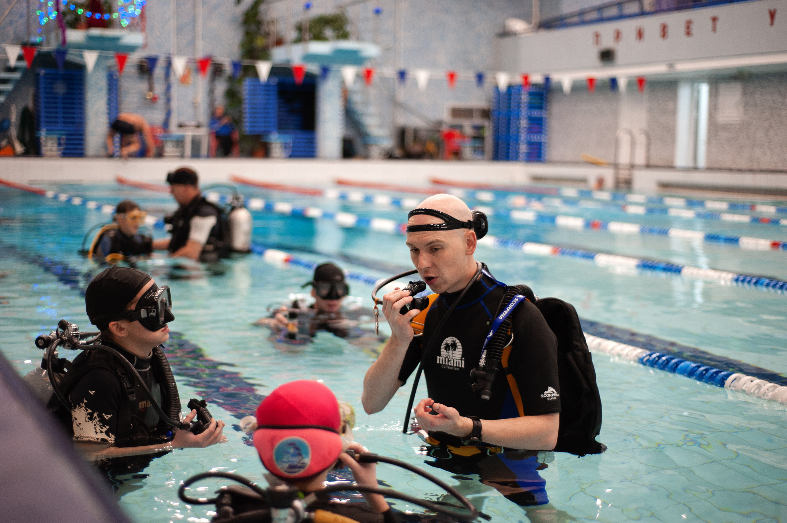Дайверы. Новый год. Ваш семейный фотограф