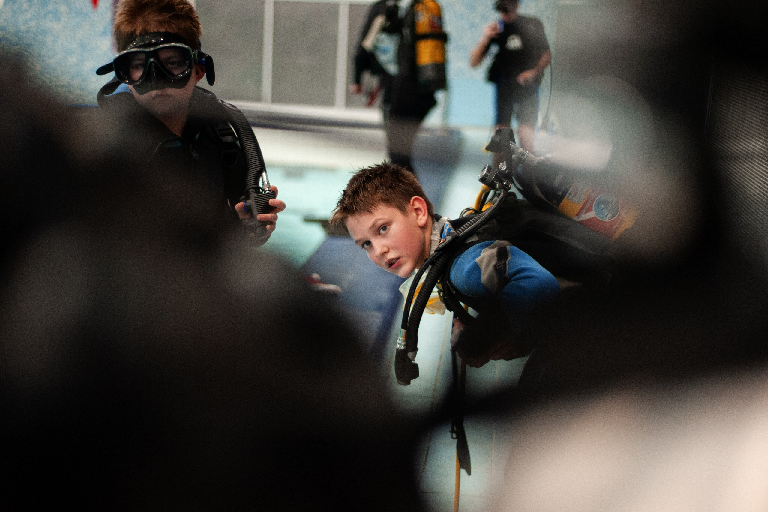 Дайверы. Новый год. Ваш семейный фотограф