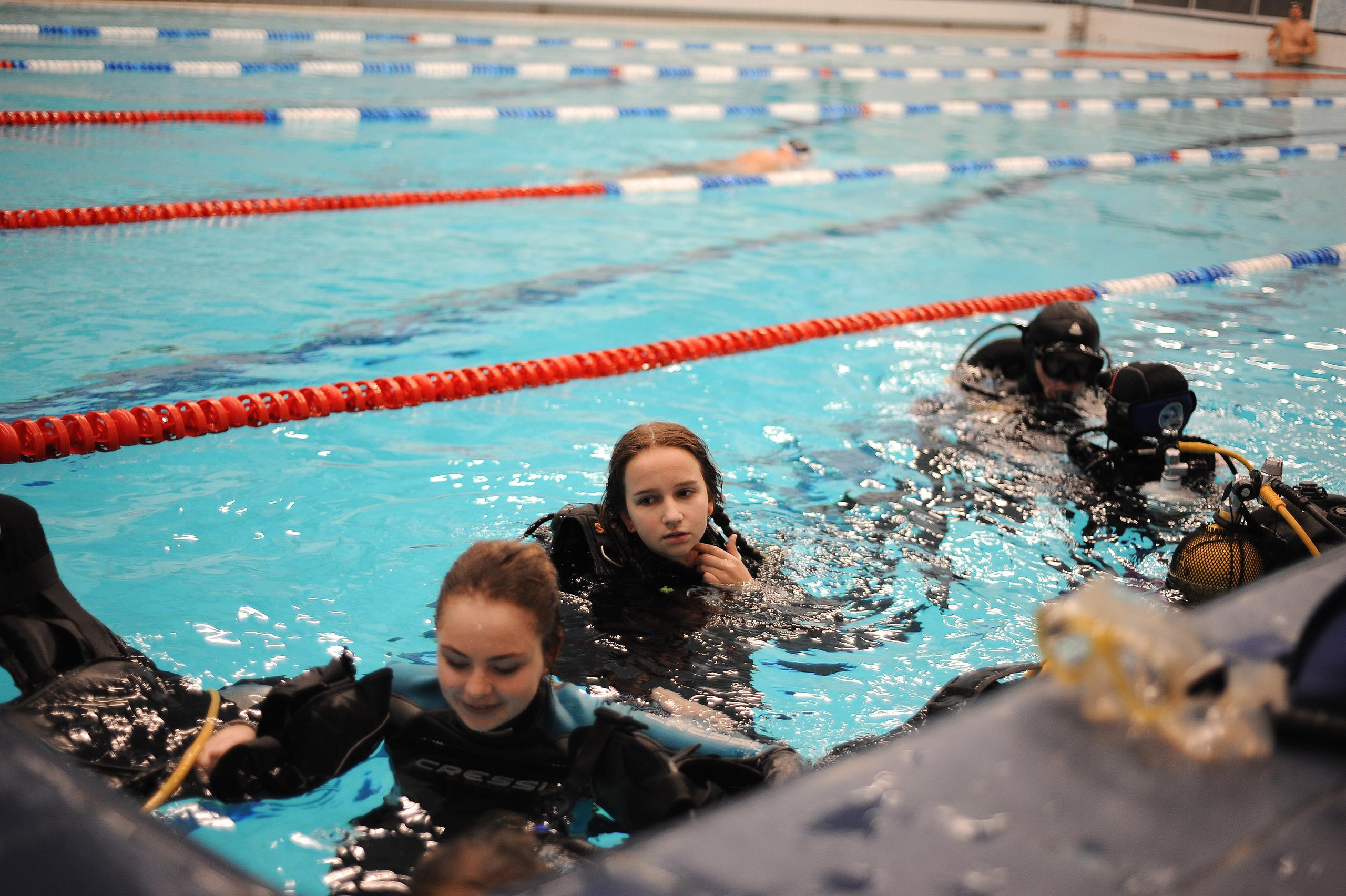 Дайверы. Новый год. Ваш семейный фотограф