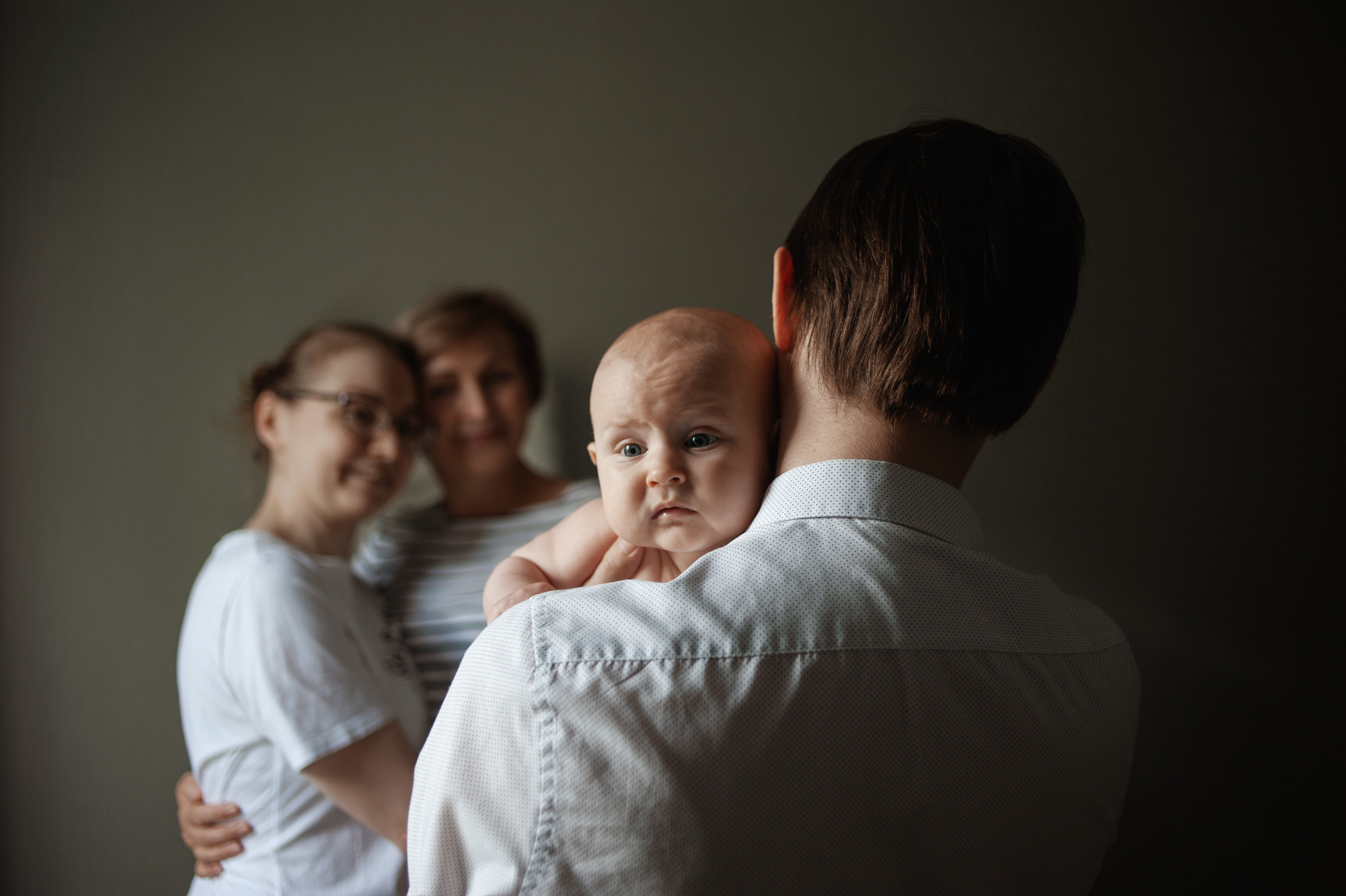 Катя, папа, мама, бабушка. Ваш семейный фотограф