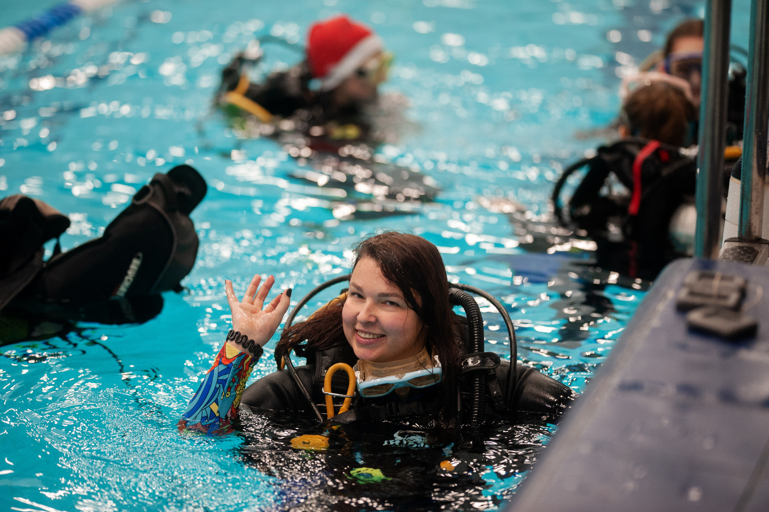 Дайверы. Новый год. Ваш семейный фотограф